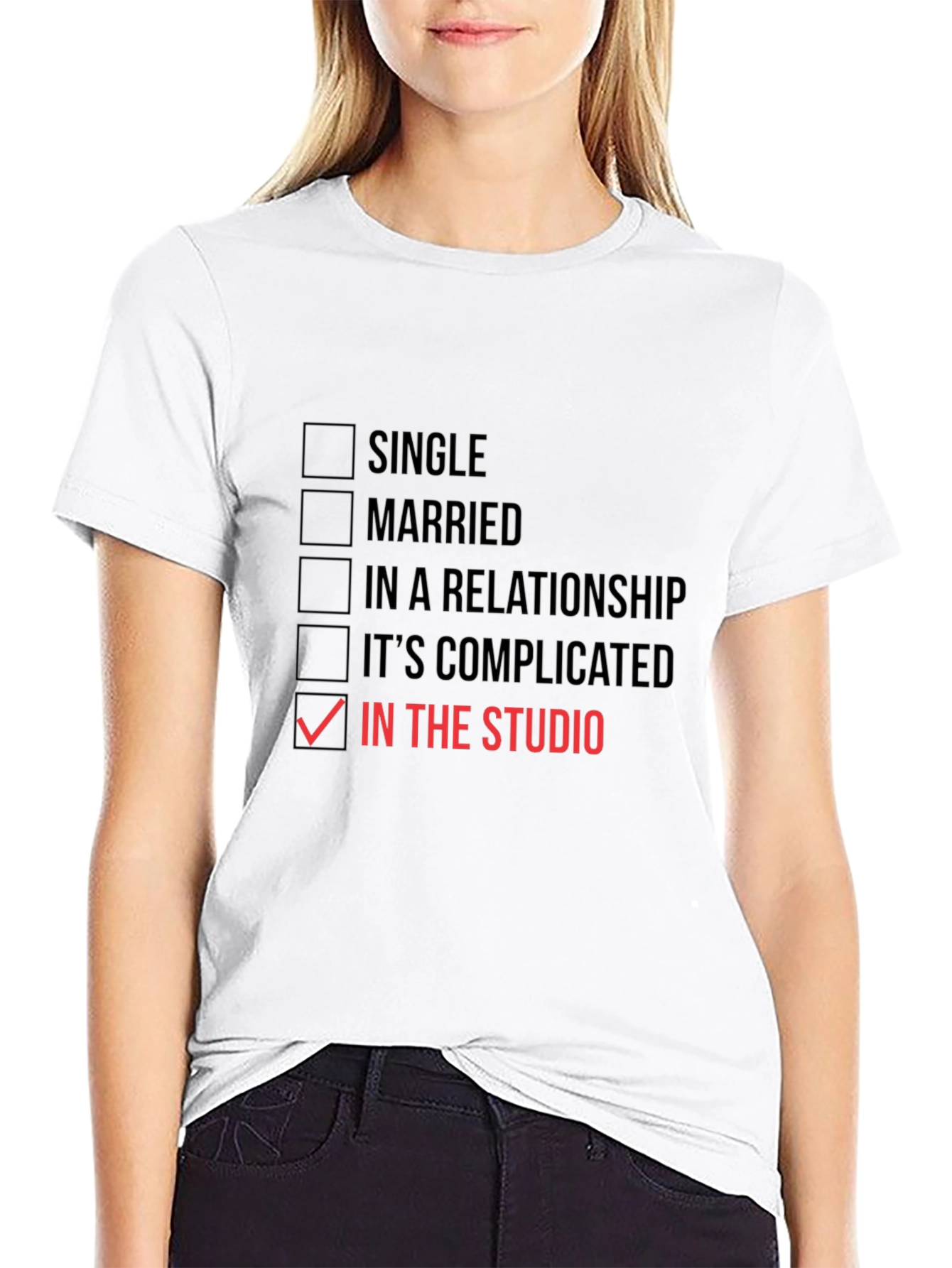 In The Studio T-Shirt - Musician Humor Tee