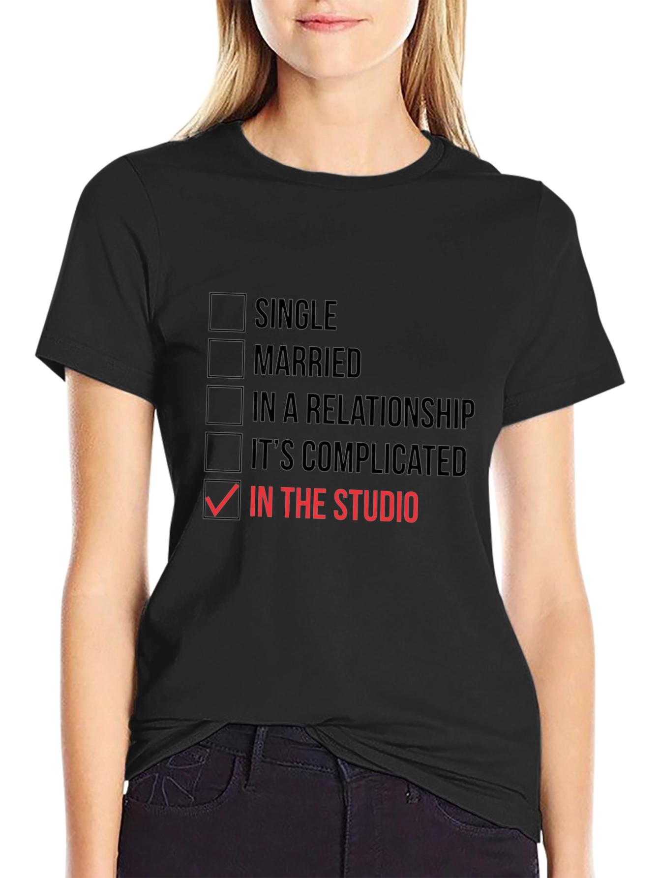 In The Studio T-Shirt - Musician Humor Tee