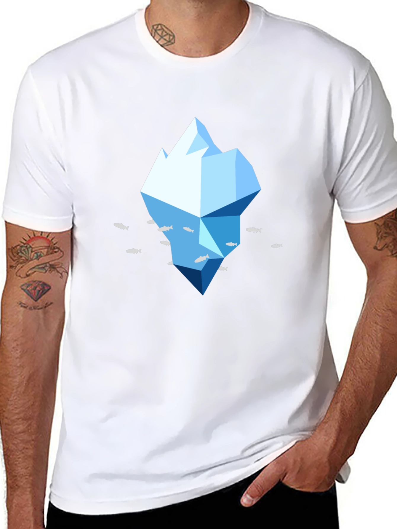 Iceberg Graphic Tee - Cool Casual Style