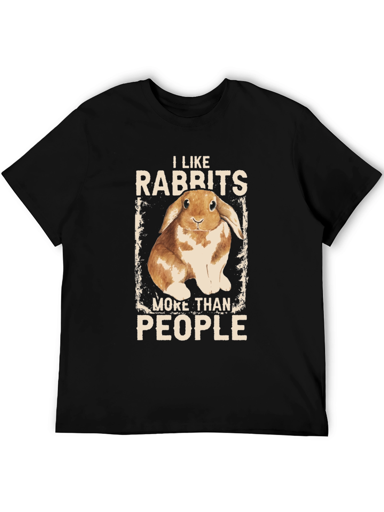 I Like Rabbits More Than People T-Shirt