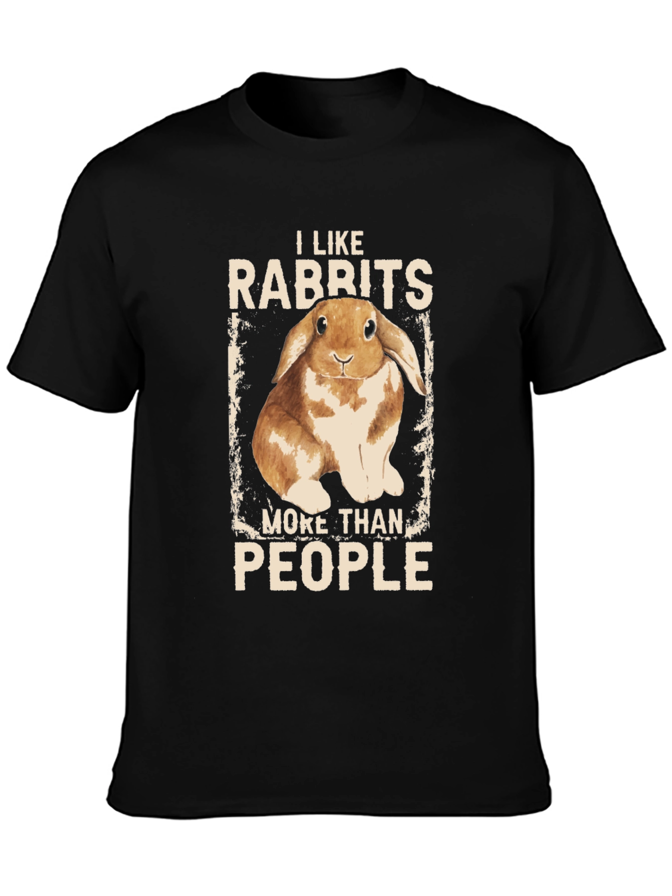 I Like Rabbits More Than People T-Shirt