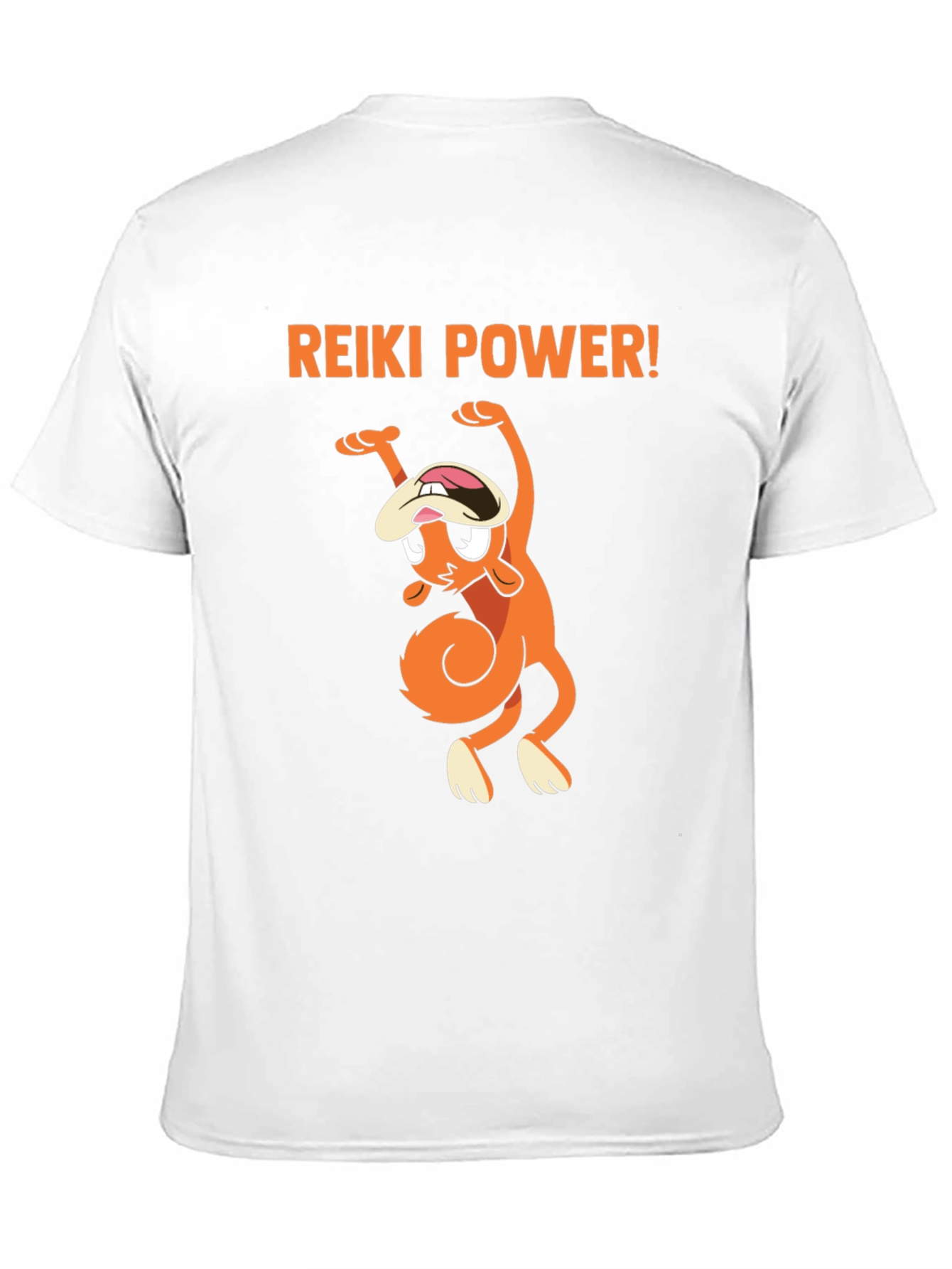 Reiki Power Cartoon Graphic T-Shirt