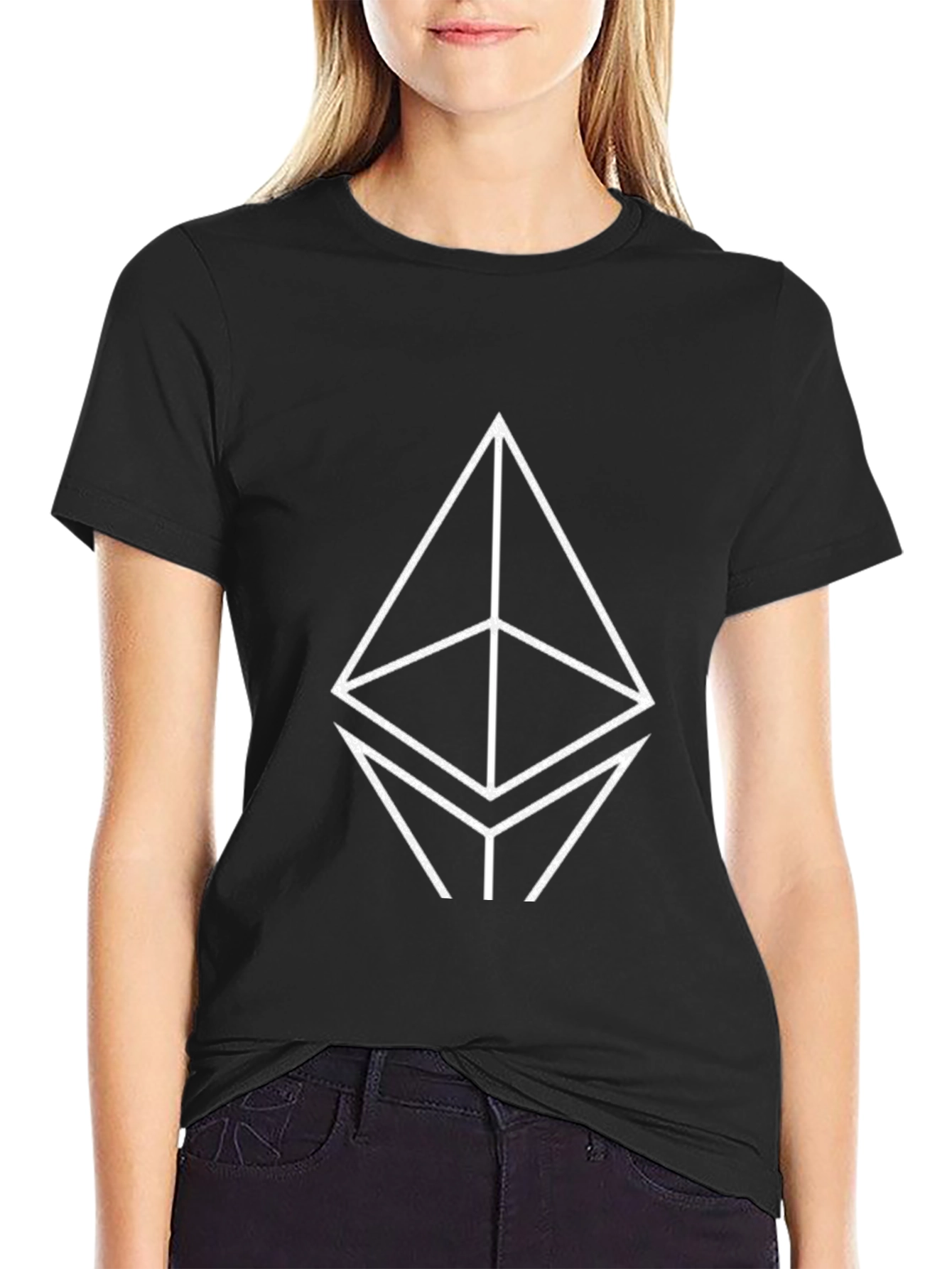 Ethereum Logo Black T-Shirt