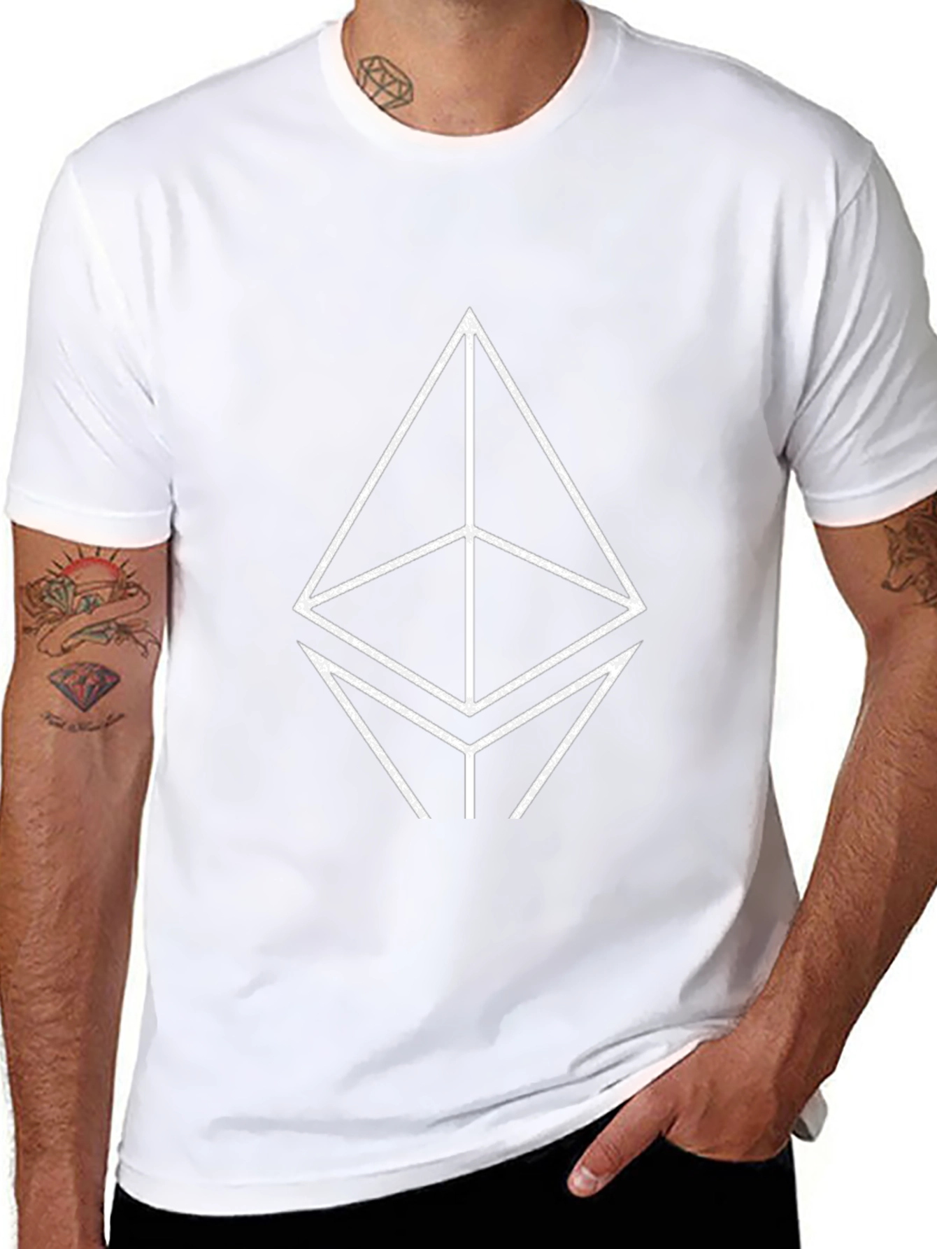 Ethereum Logo Black T-Shirt