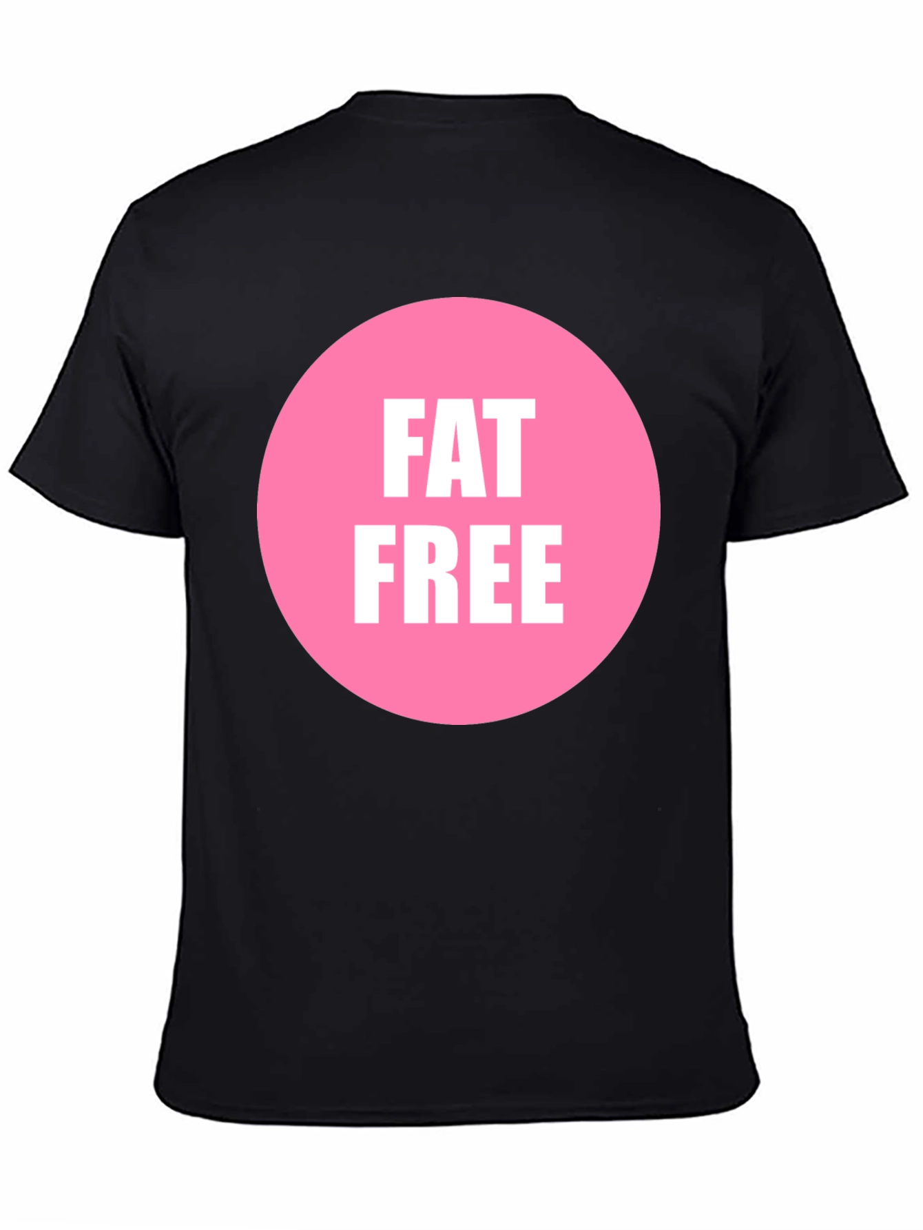 Fat Free Graphic Tee - Unisex Black T-Shirt