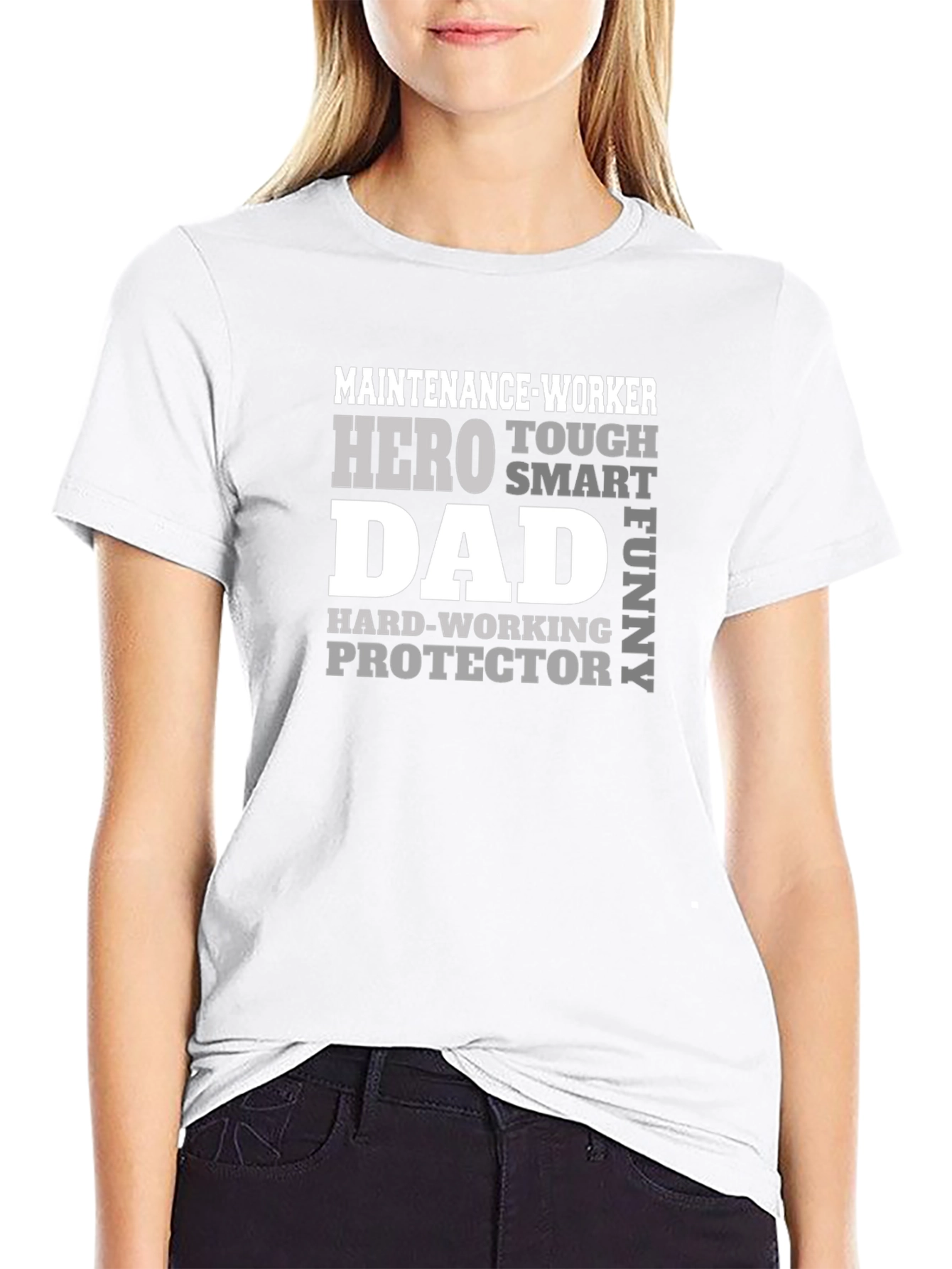 Maintenance Worker Dad Graphic T-Shirt