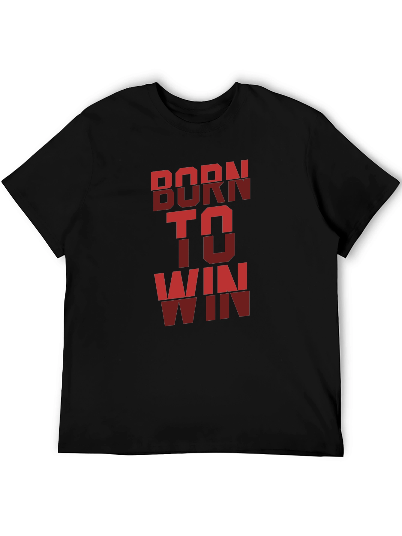 Born To Win Mens Graphic T-Shirt