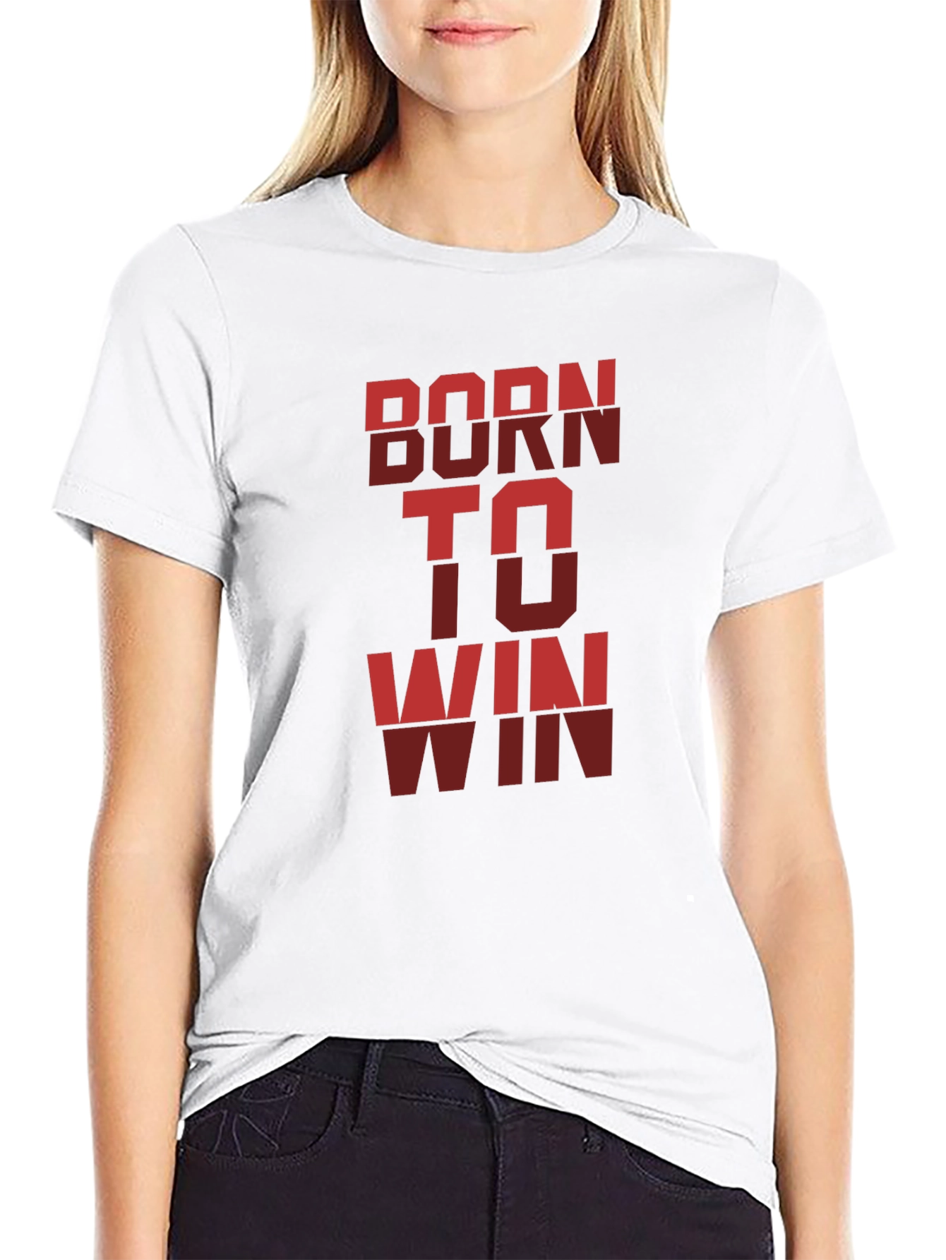 Born To Win Mens Graphic T-Shirt