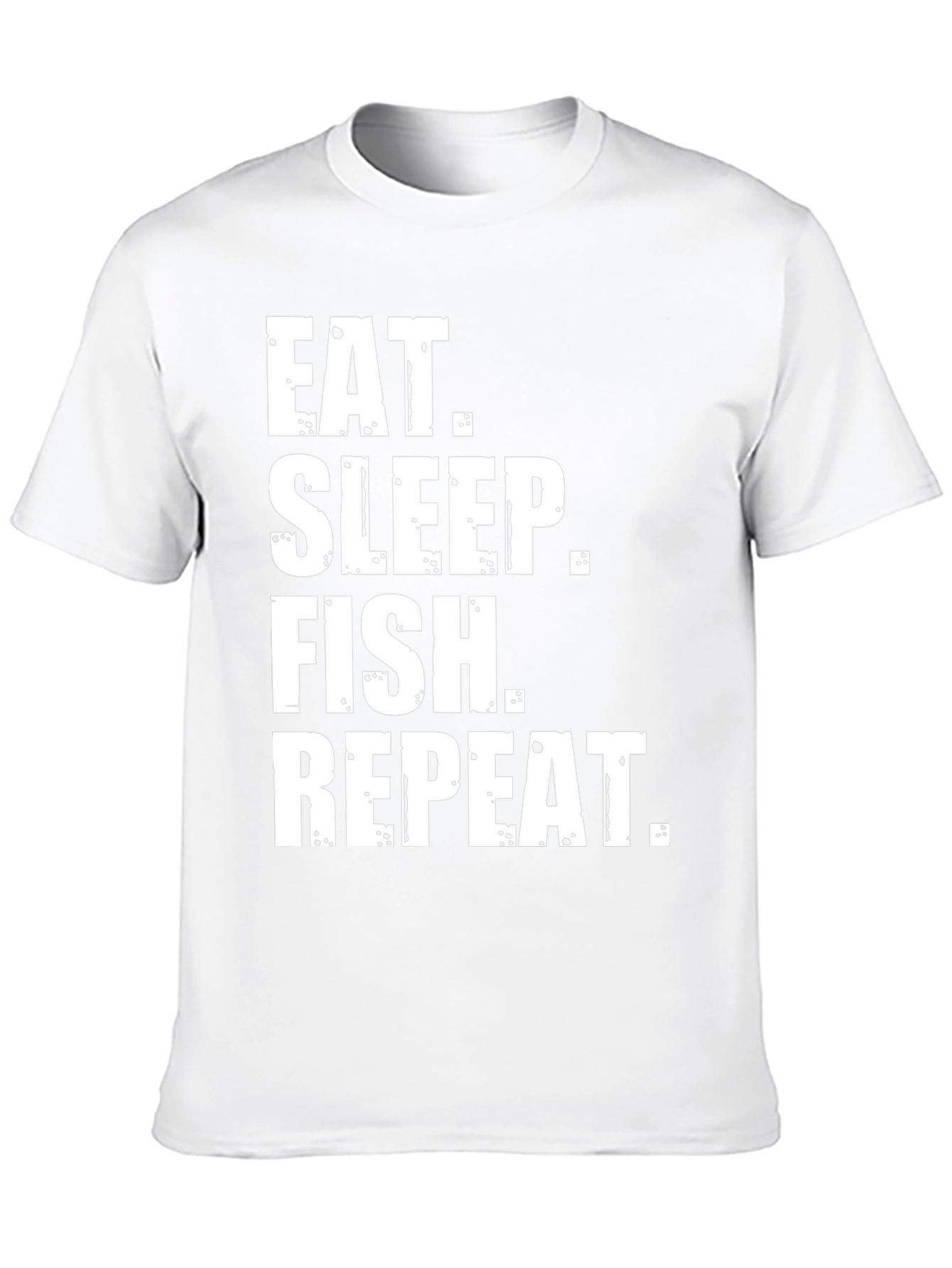 Eat Sleep Fish Repeat Graphic Tee