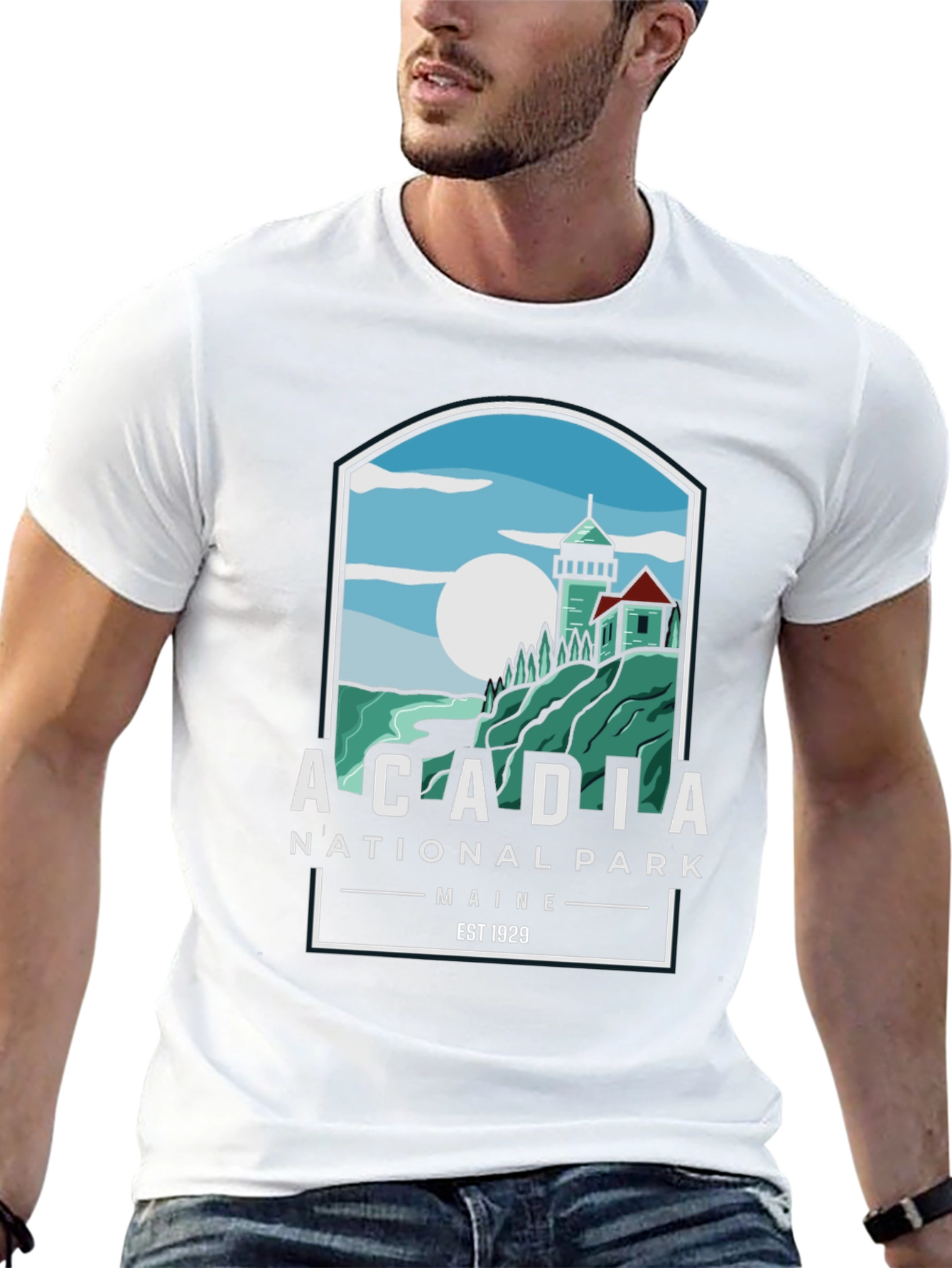 Acadia National Park T-Shirt - Maine Est 1929