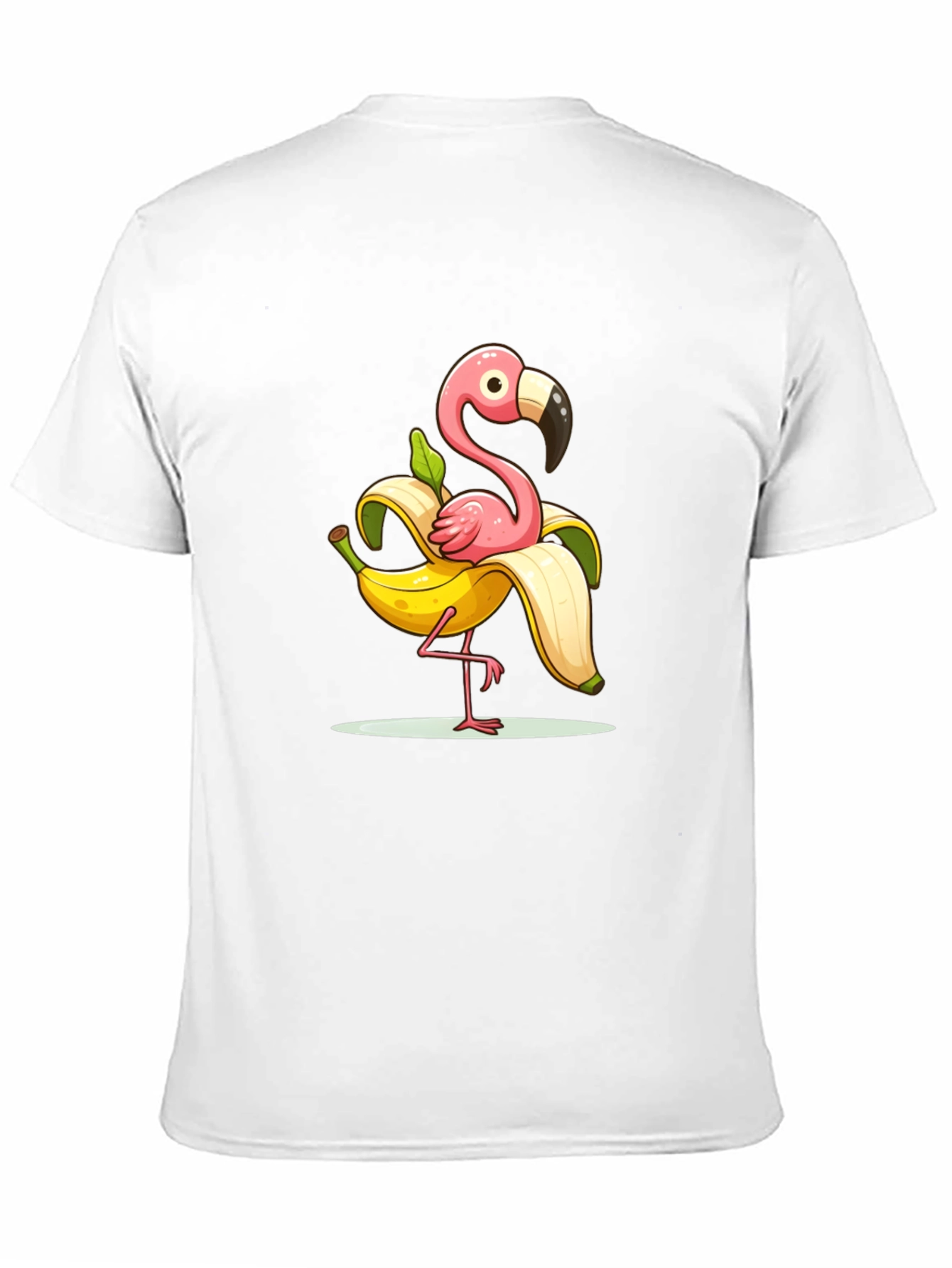 Funny Flamingo Banana T-Shirt
