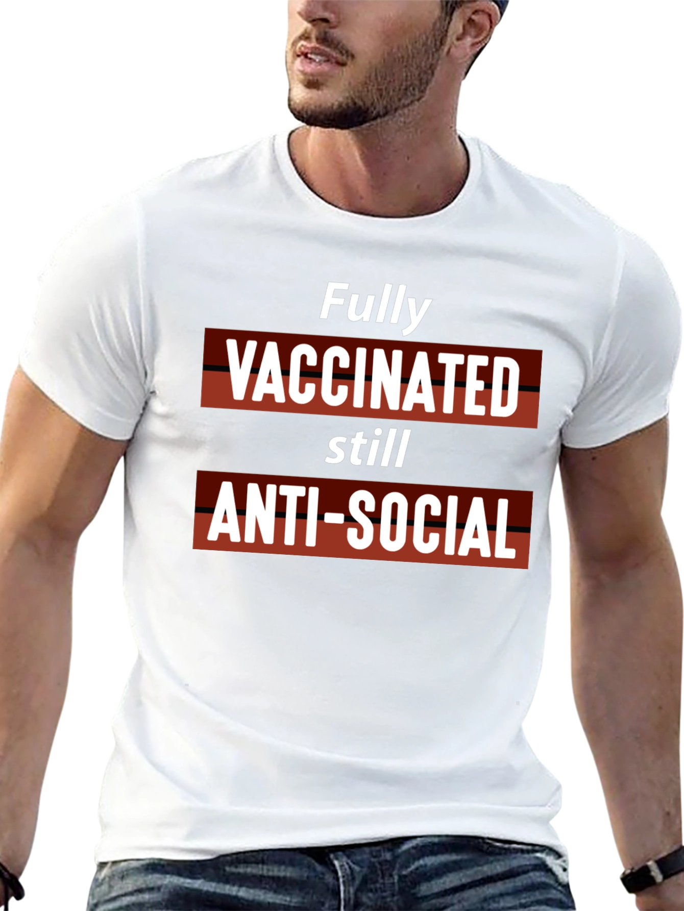 Fully Vaccinated Anti-Social Graphic Tee