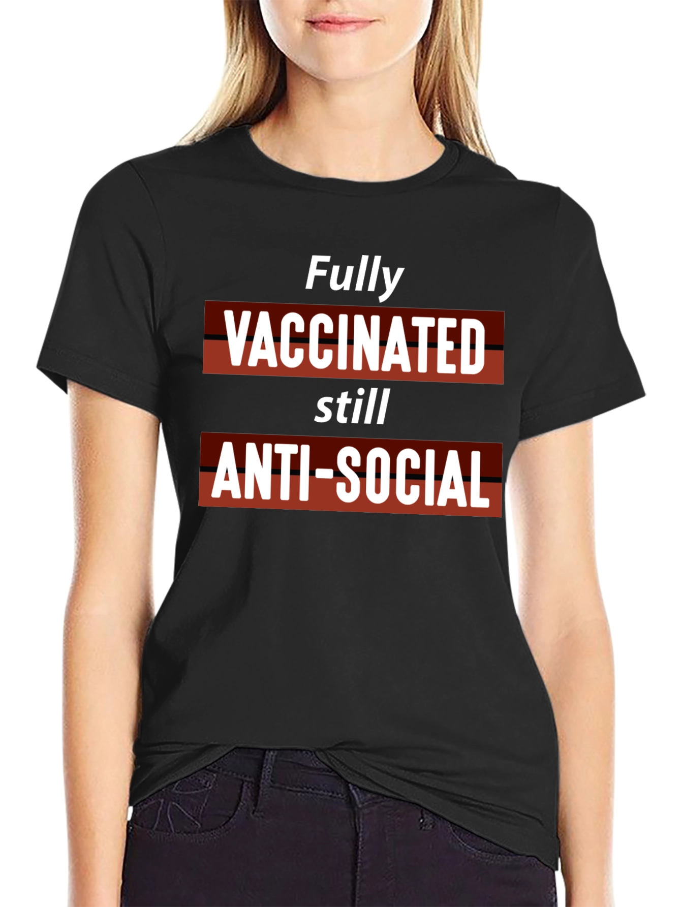 Fully Vaccinated Anti-Social Graphic Tee