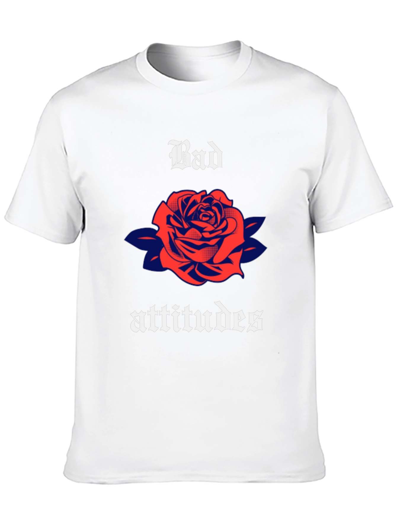 Bad Attitudes Graphic T-Shirt - Black