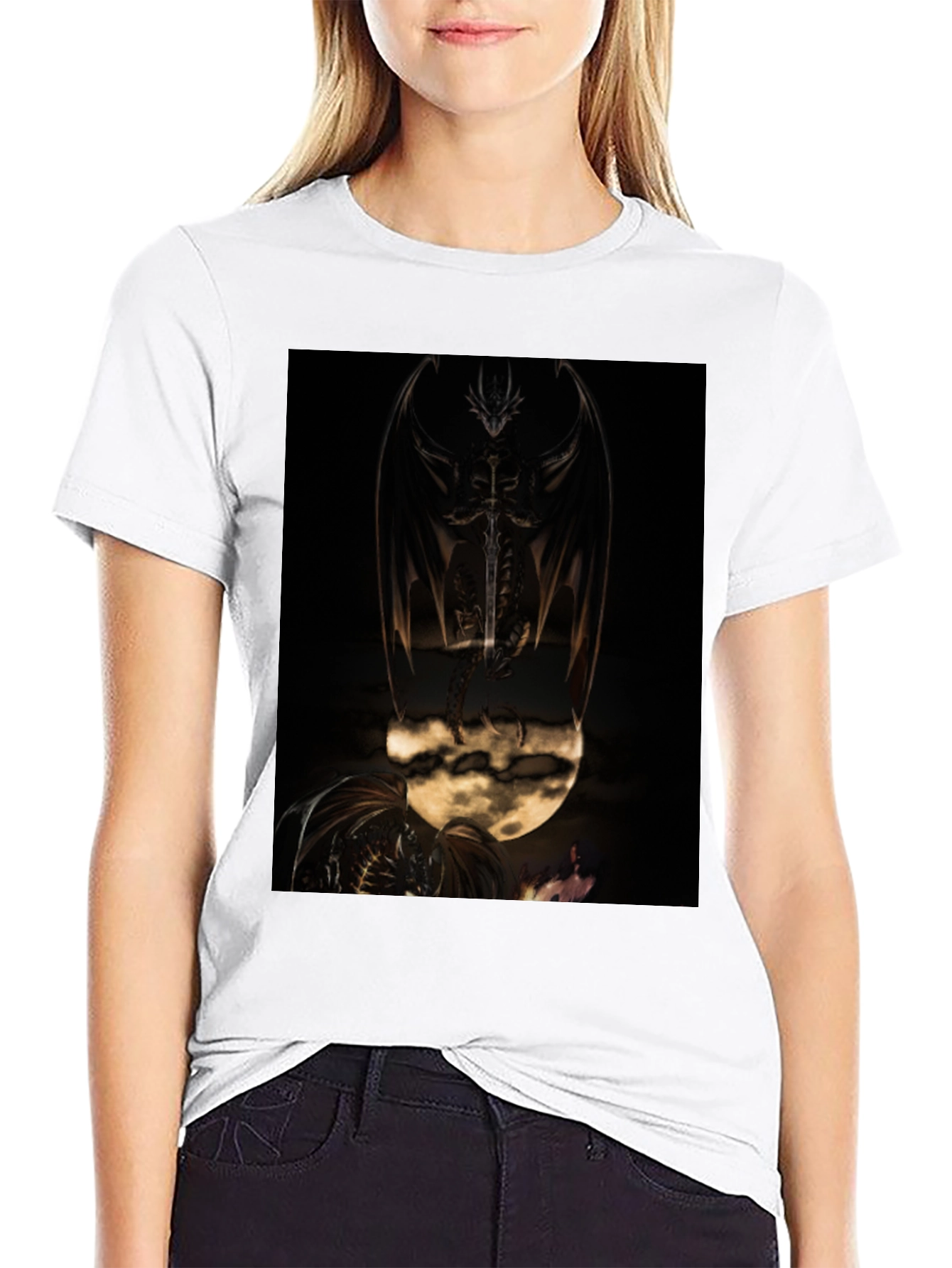 Dragon Moon Graphic Tee