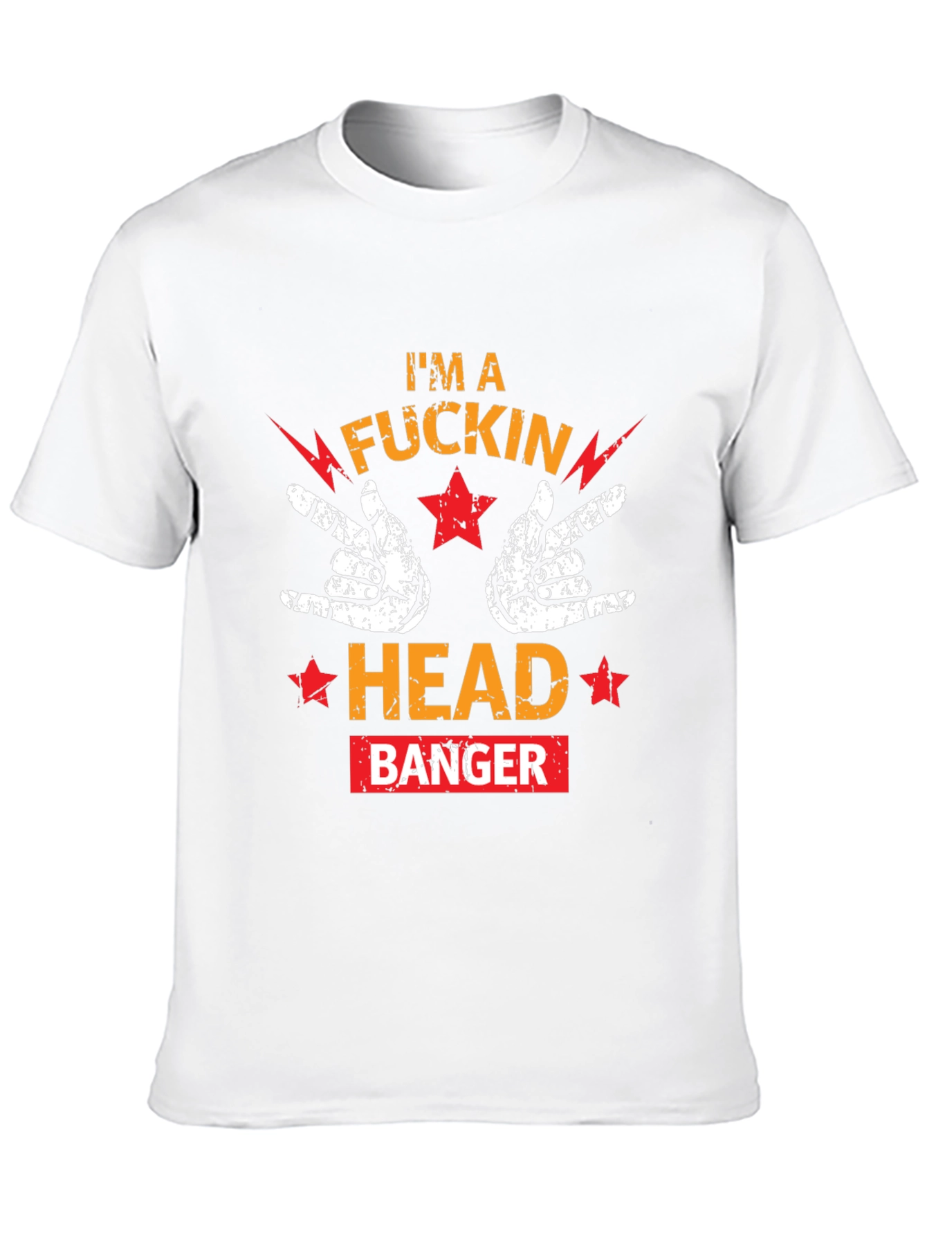 Im A Rockin Headbanger Graphic Tee