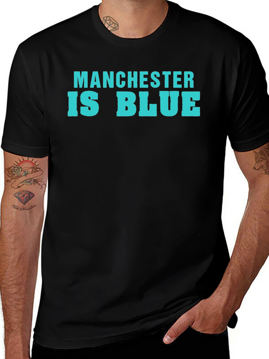 Manchester Is Blue T-Shirt
