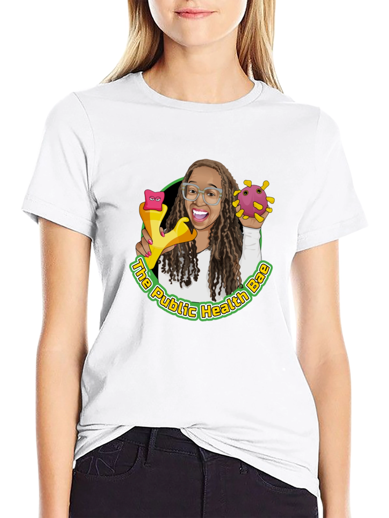 Public Health Bae Graphic Tee - Black Cotton T-Shirt