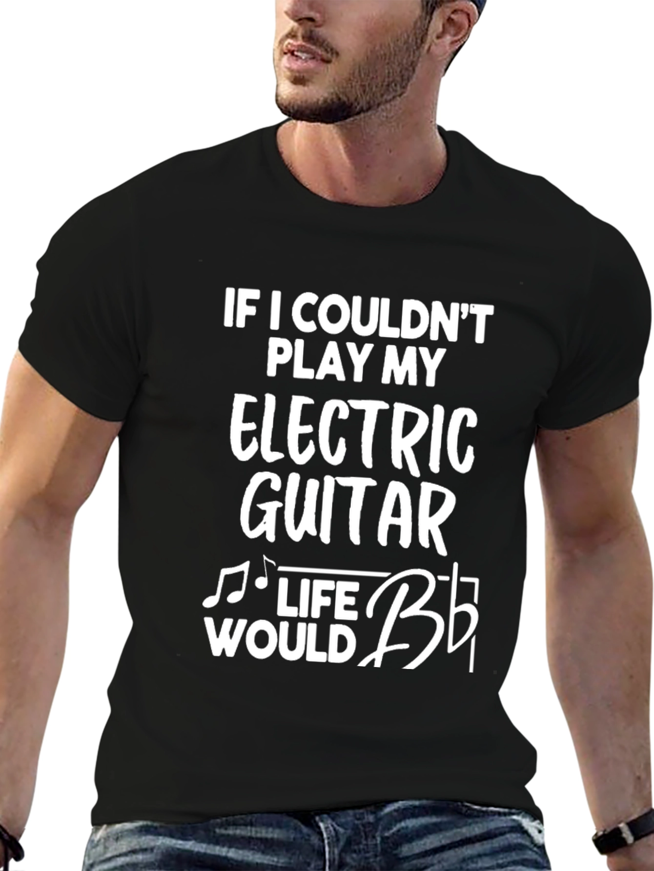 Electric Guitar T-Shirt - Musicians Life Humor