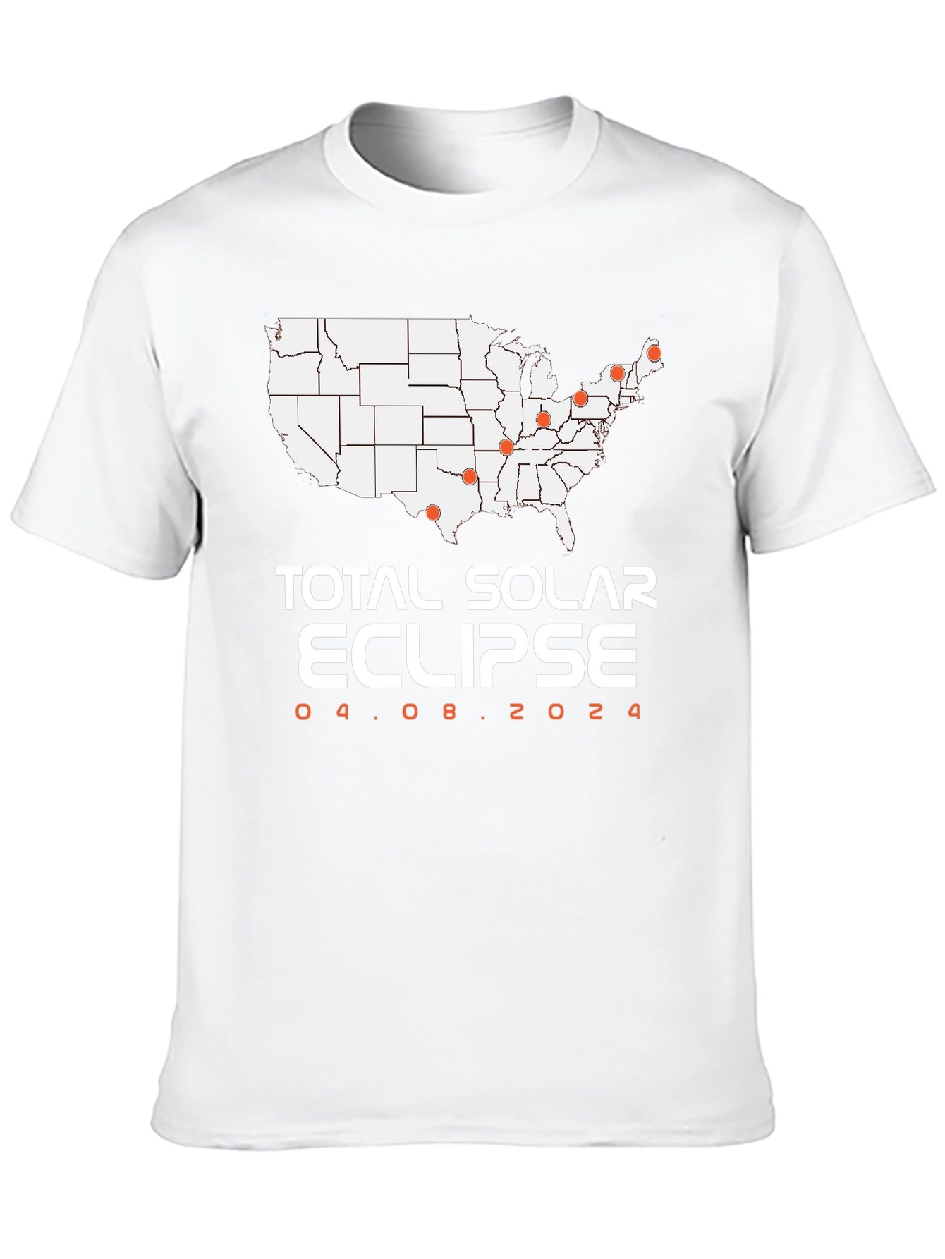 Total Solar Eclipse 04.08.2024 T-Shirt