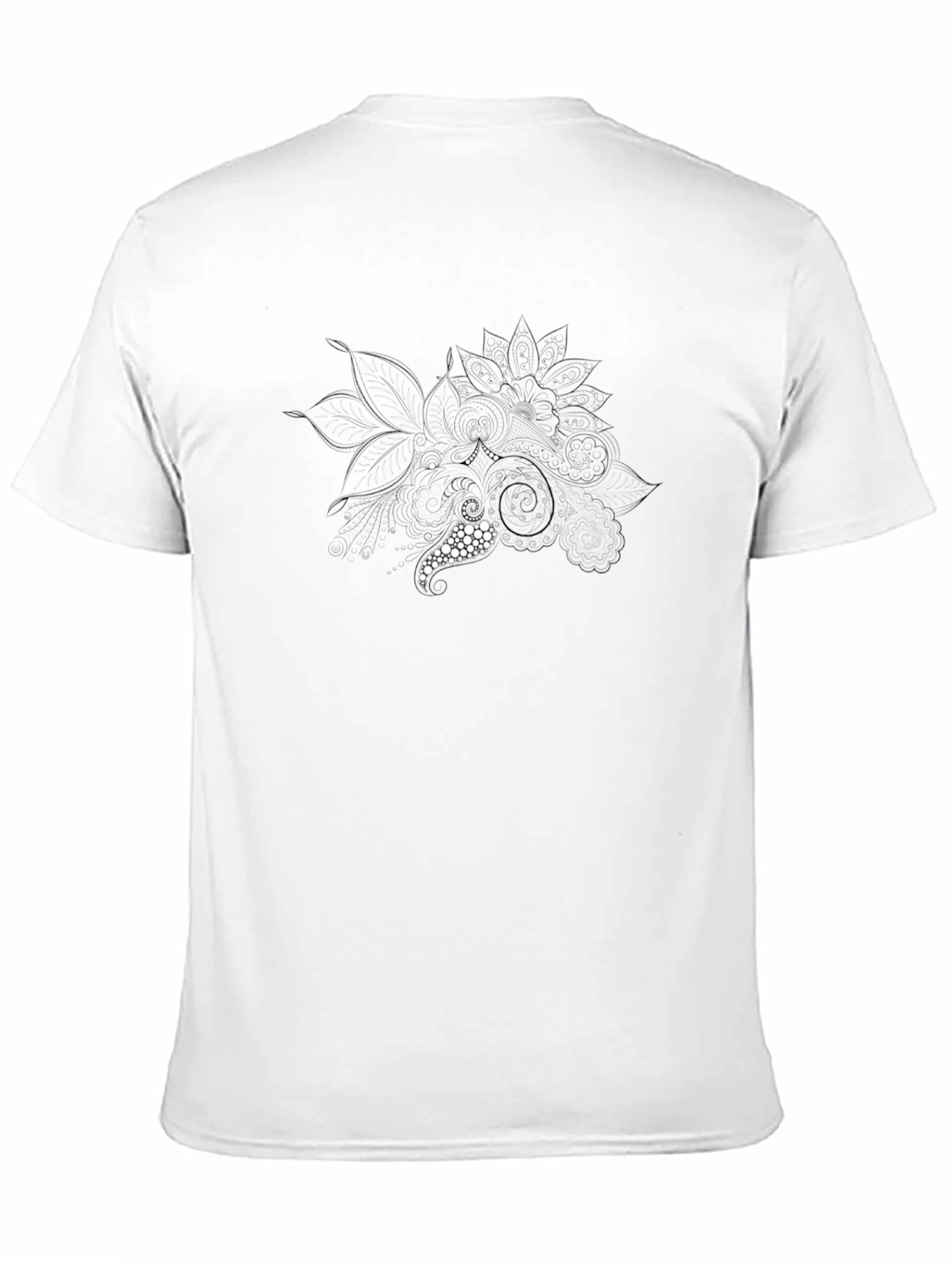 Ganesha Art Black T-Shirt for Men