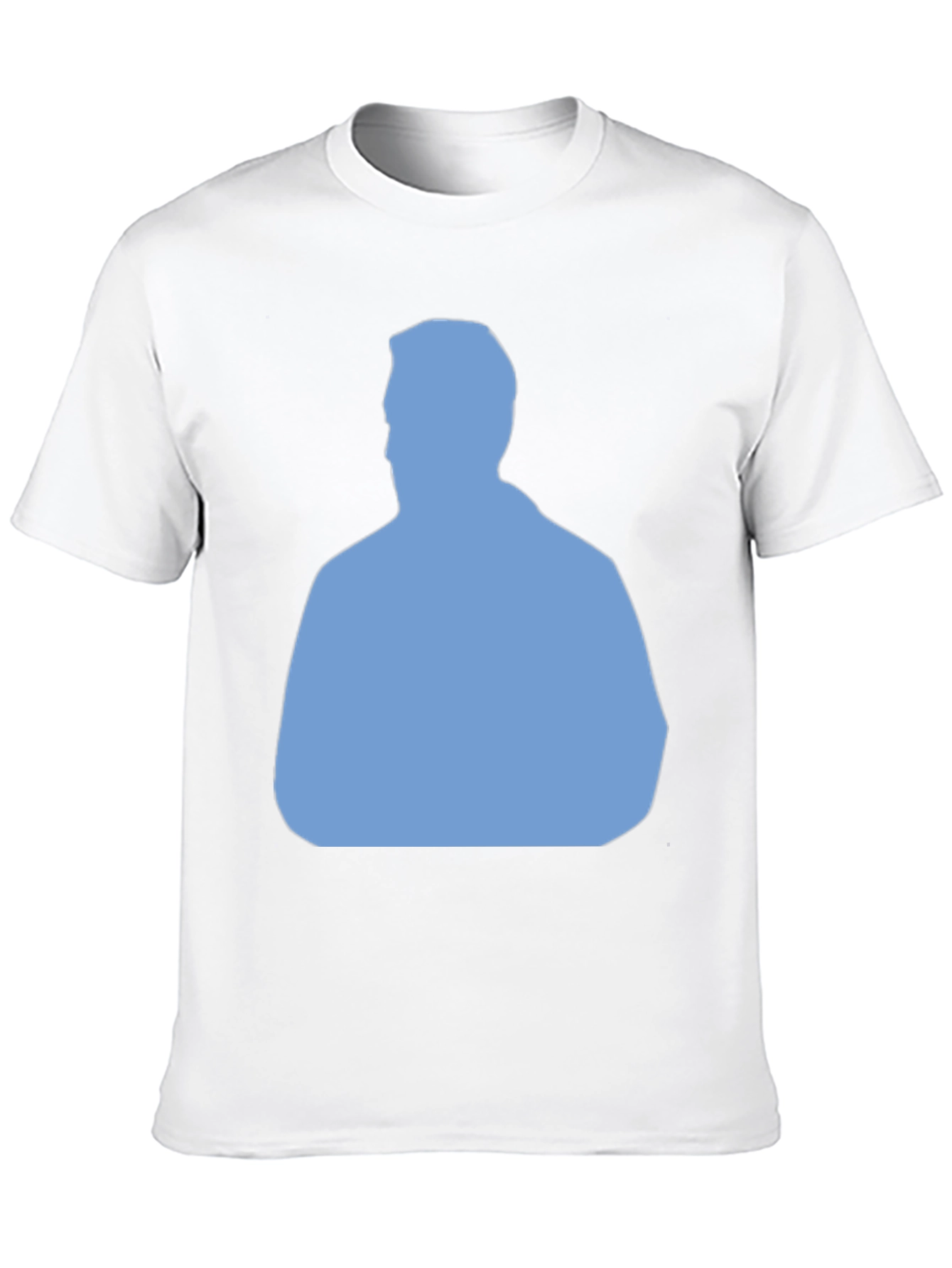 Modern Silhouette Graphic T-Shirt - Black
