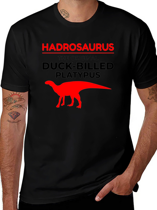 Hadrosaurus Duck-Billed Platypus Graphic Tee