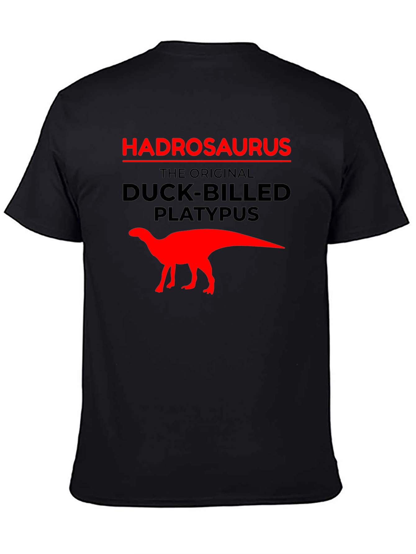 Hadrosaurus Duck-Billed Platypus Graphic Tee