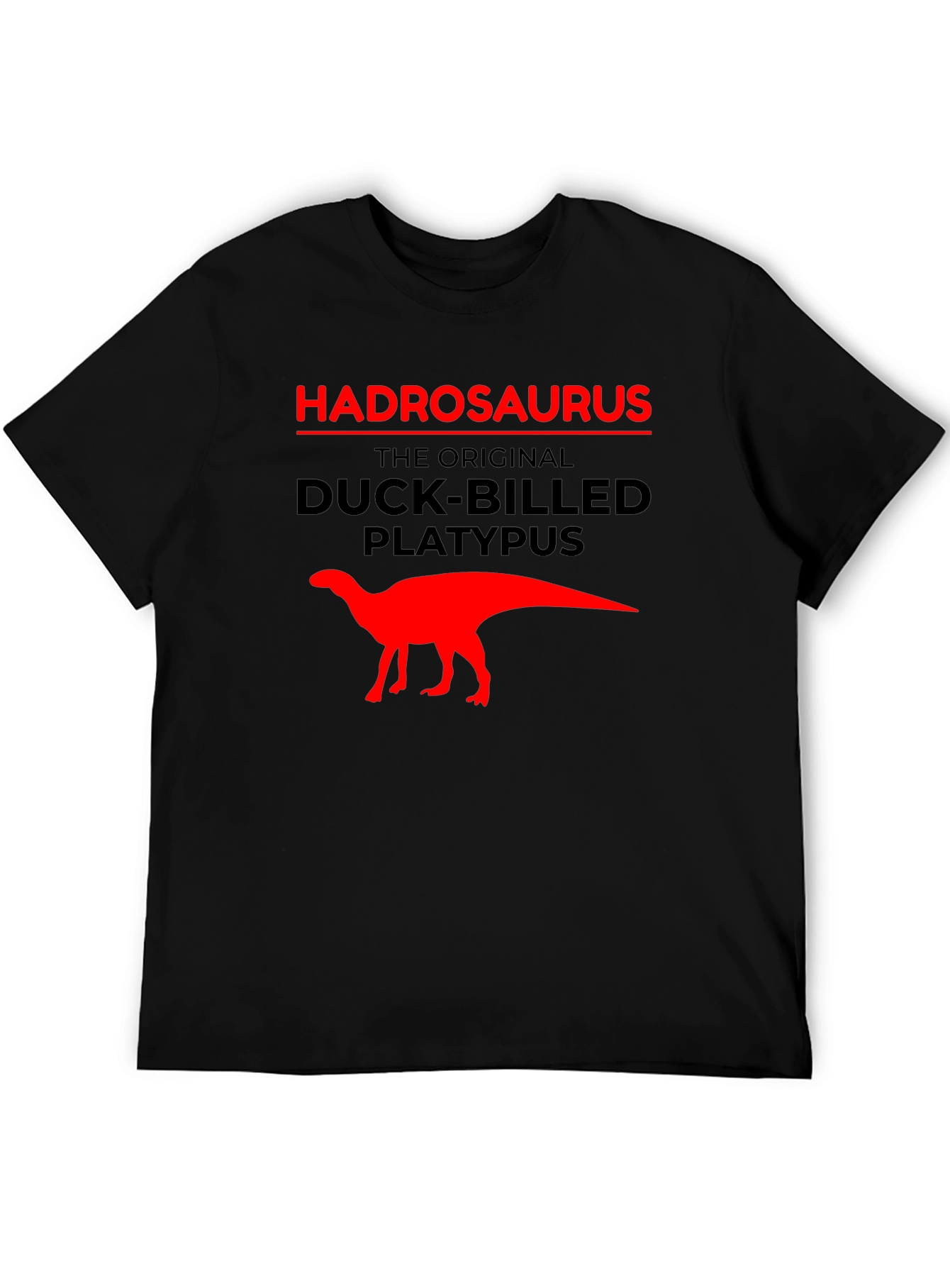 Hadrosaurus Duck-Billed Platypus Graphic Tee