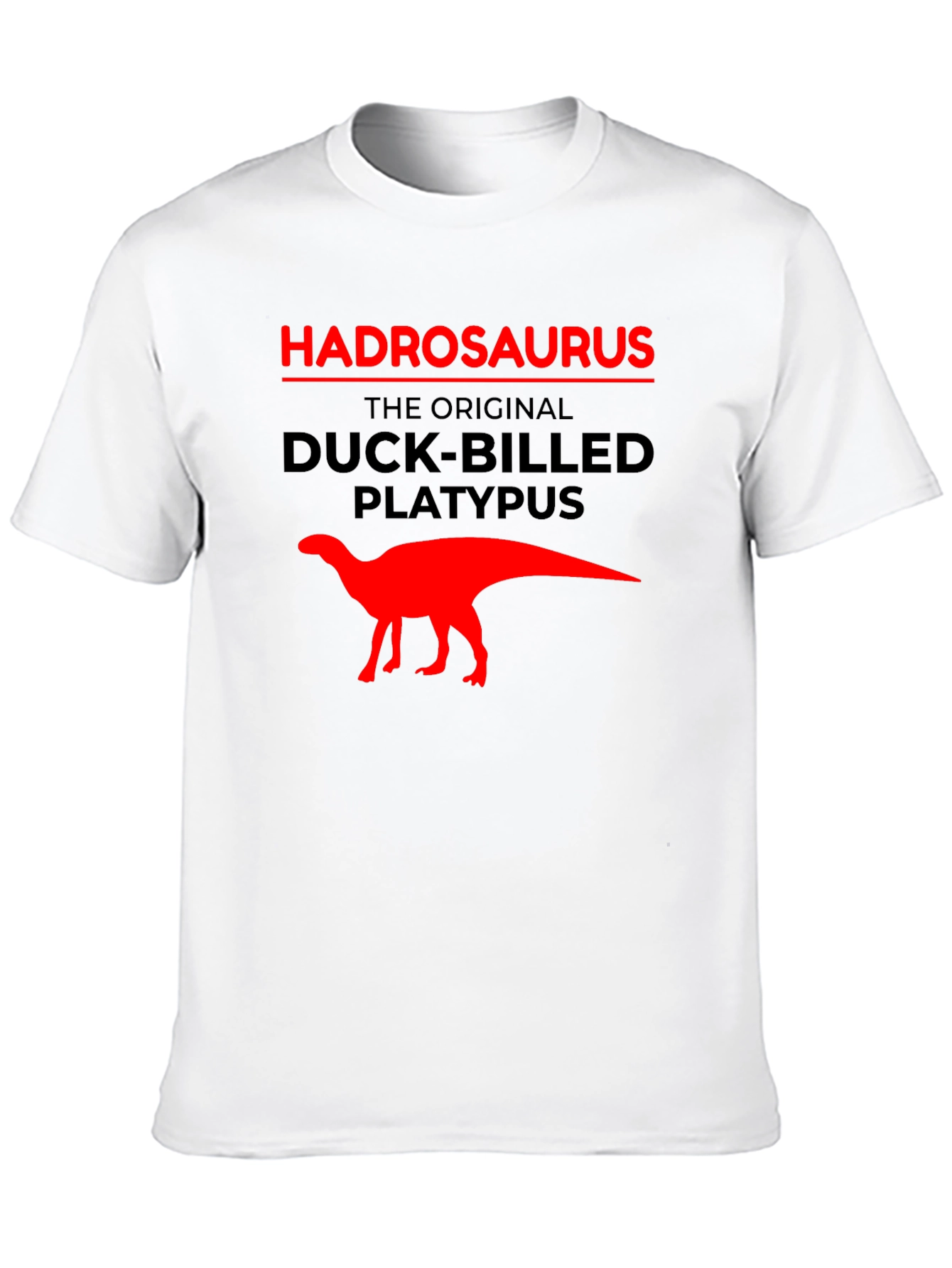 Hadrosaurus Duck-Billed Platypus Graphic Tee