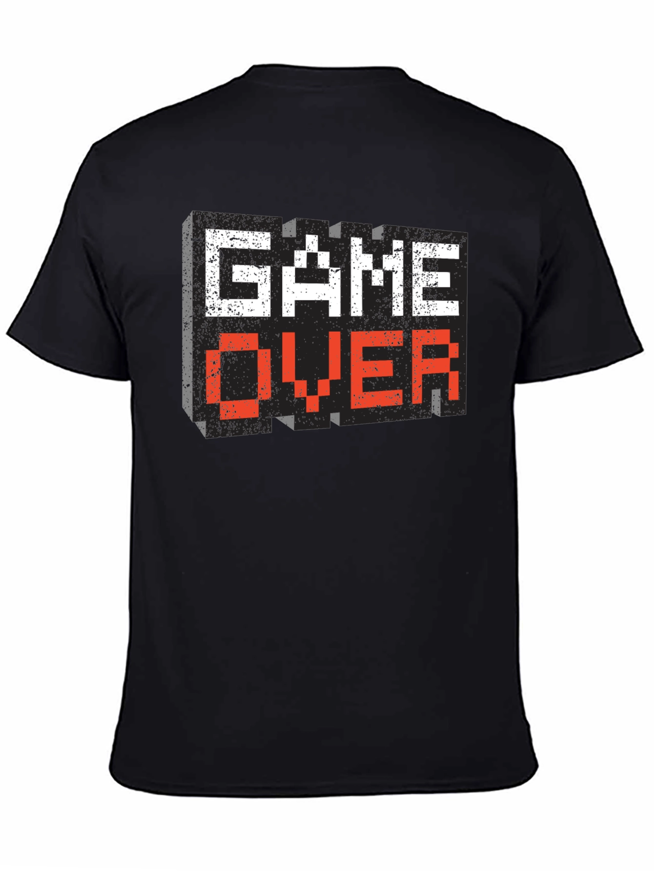 Game Over Pixel Art T-Shirt - Retro Gaming Tee