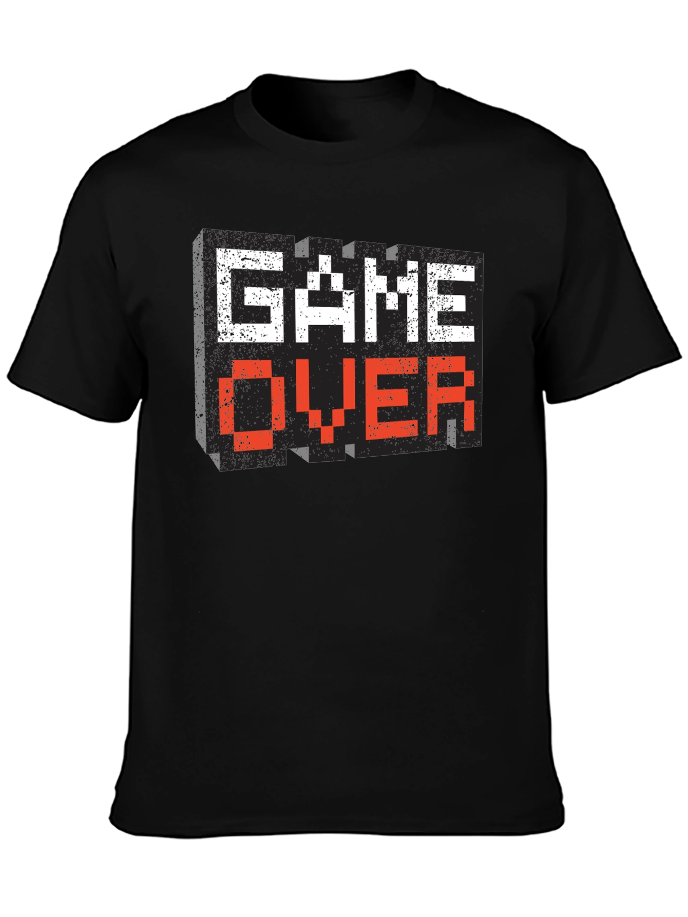 Game Over Pixel Art T-Shirt - Retro Gaming Tee