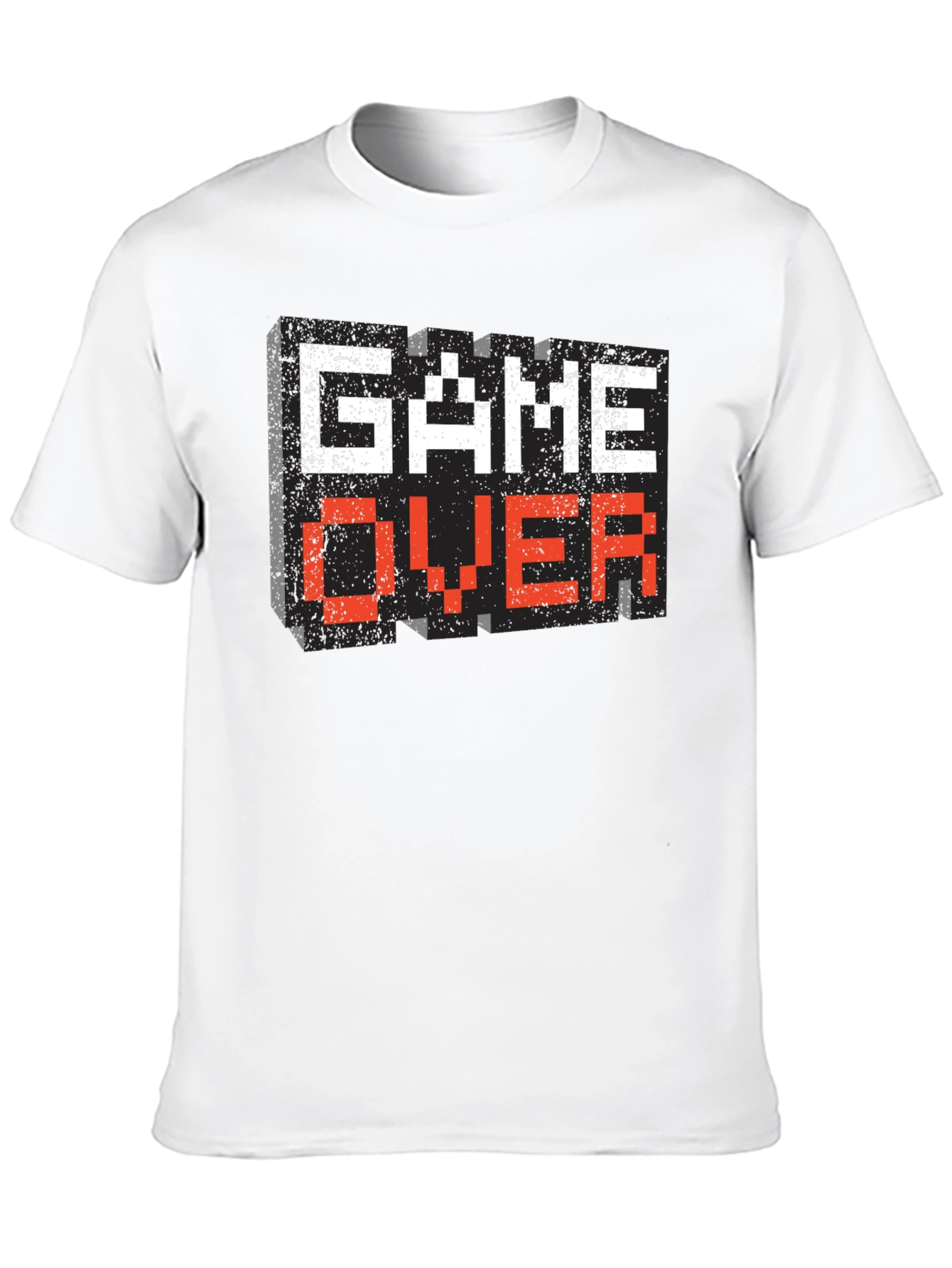 Game Over Pixel Art T-Shirt - Retro Gaming Tee