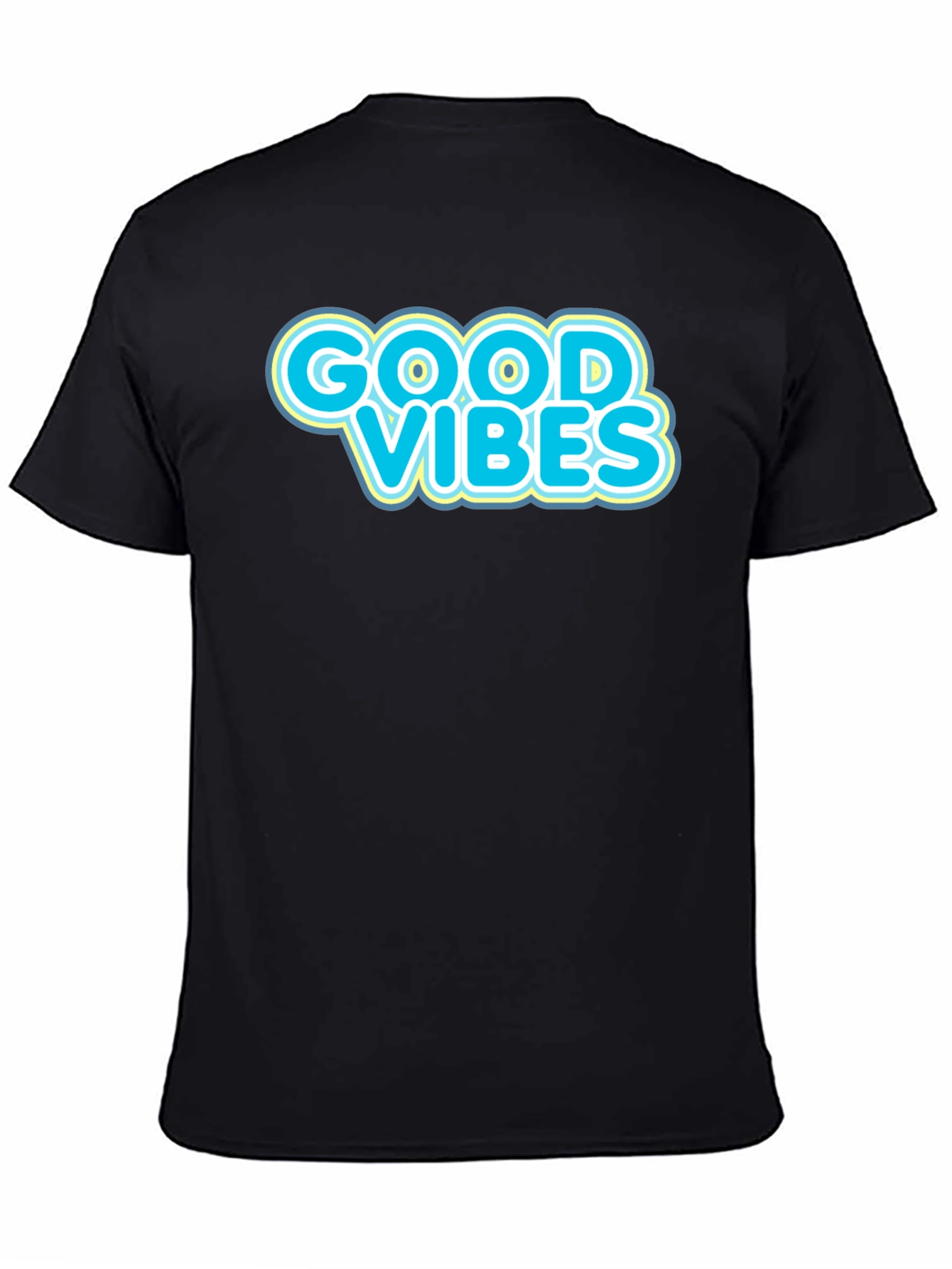 Good Vibes Graphic Tee - Black