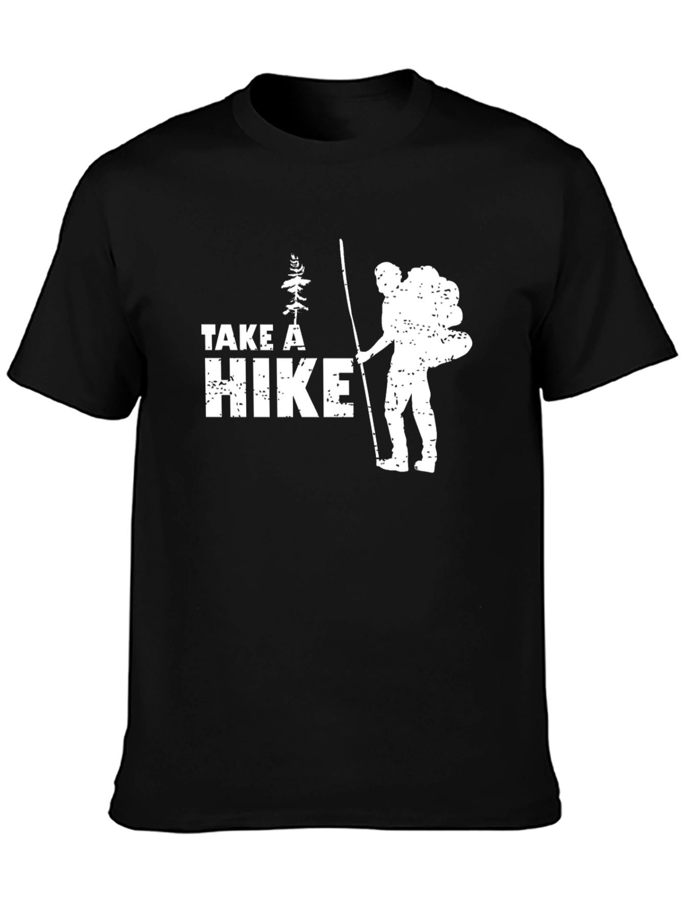 Take a Hike Graphic Tee - Black