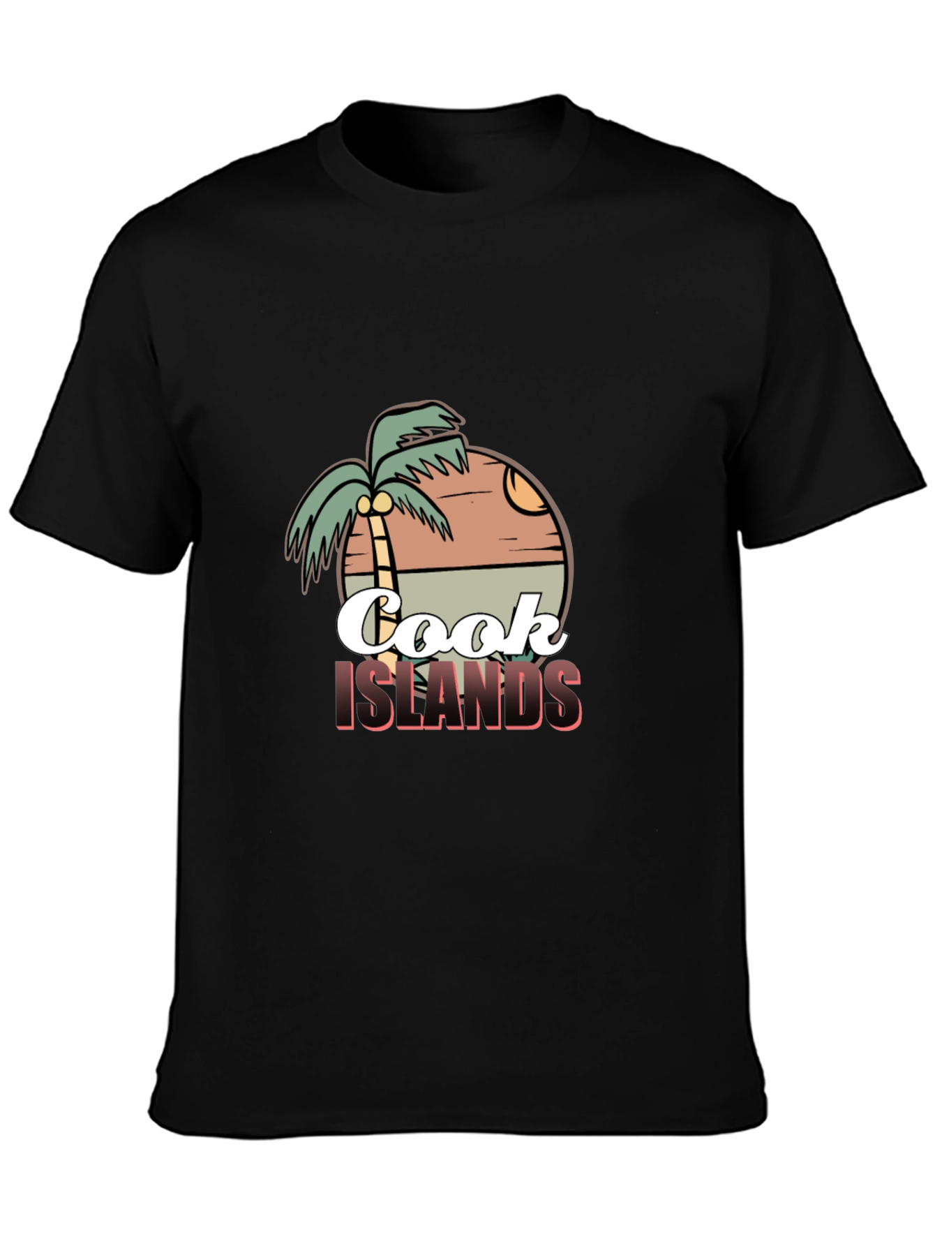 Cook Islands Palm Tree T-Shirt