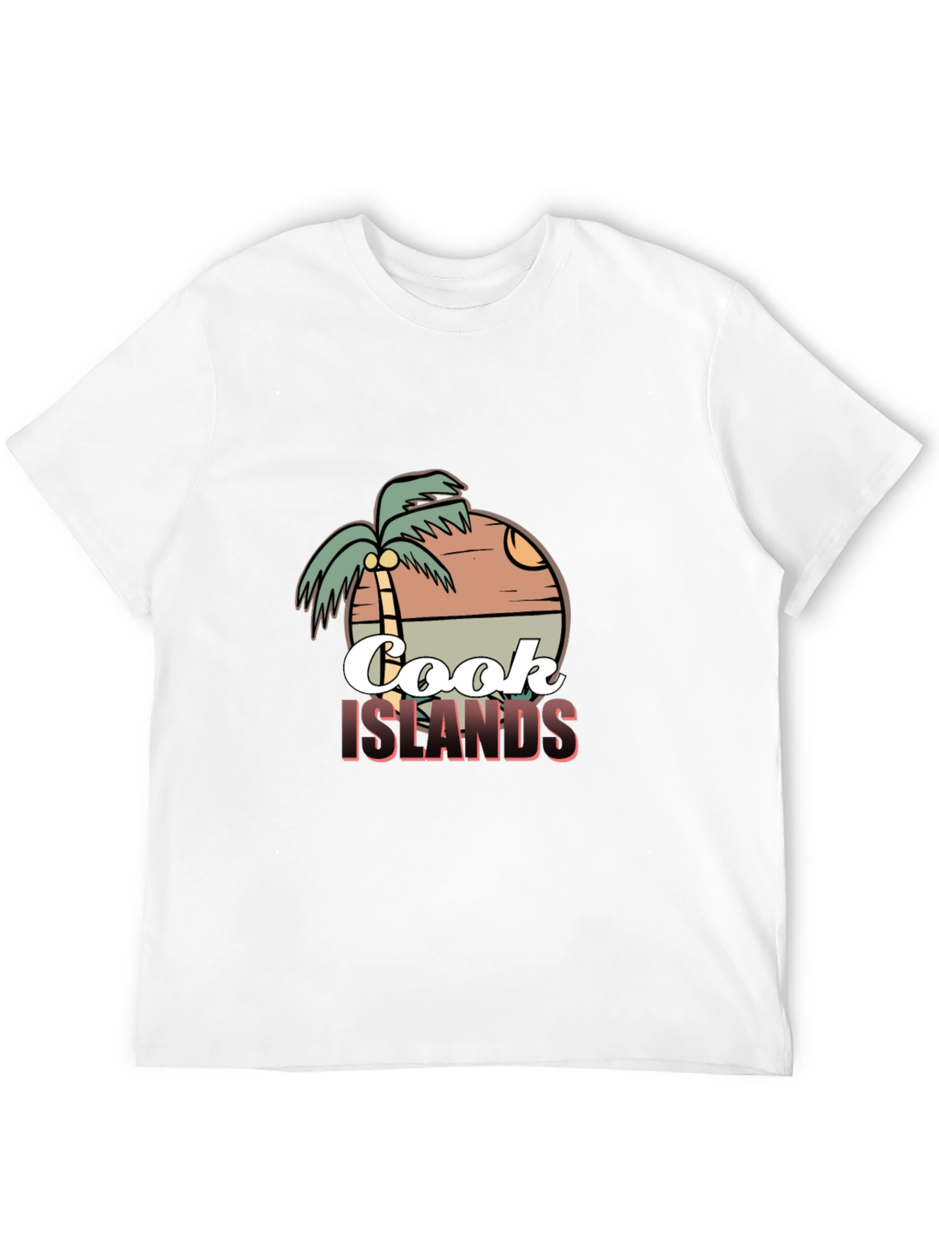 Cook Islands Palm Tree T-Shirt