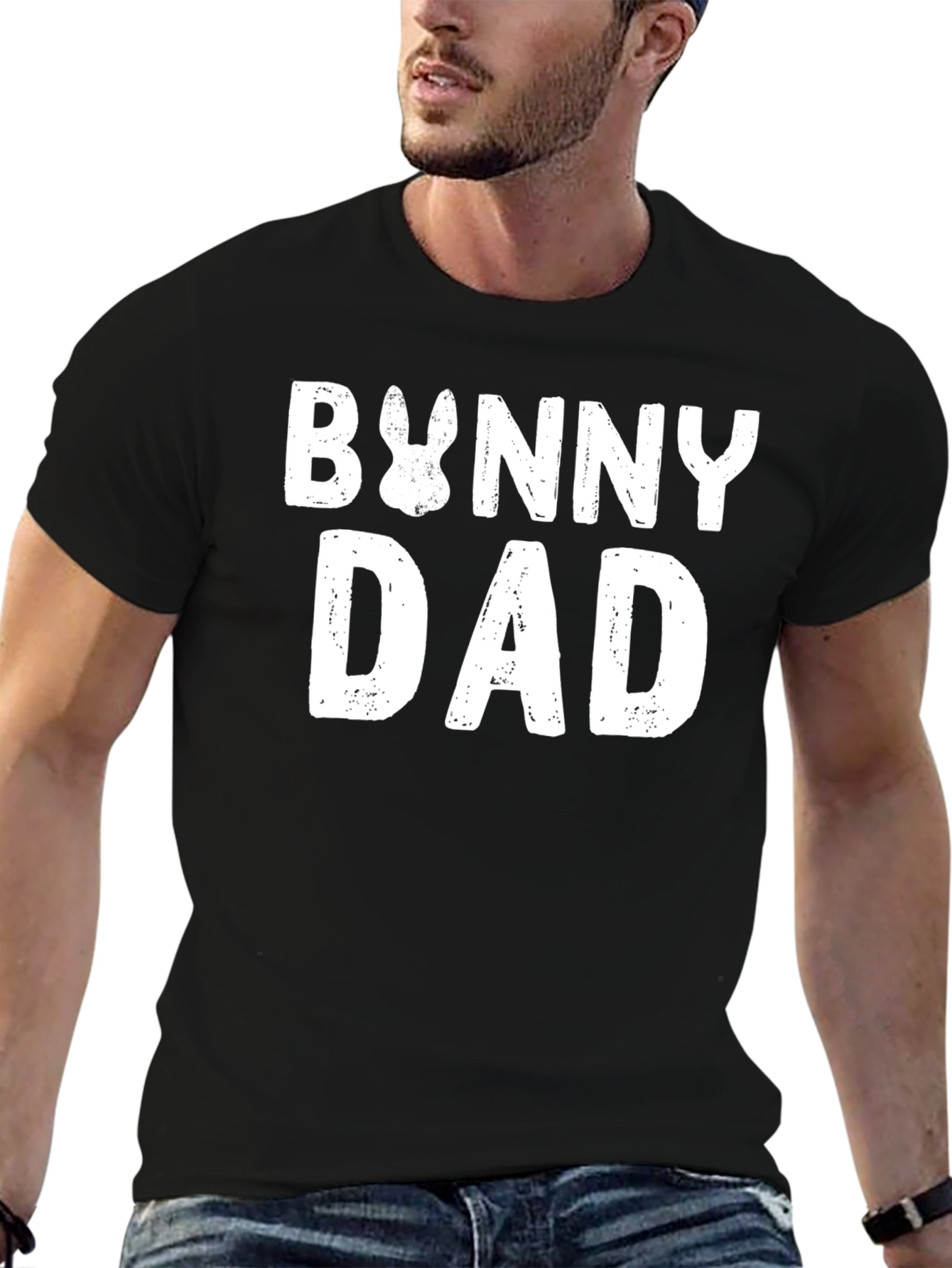 Bunny Dad Graphic T-Shirt