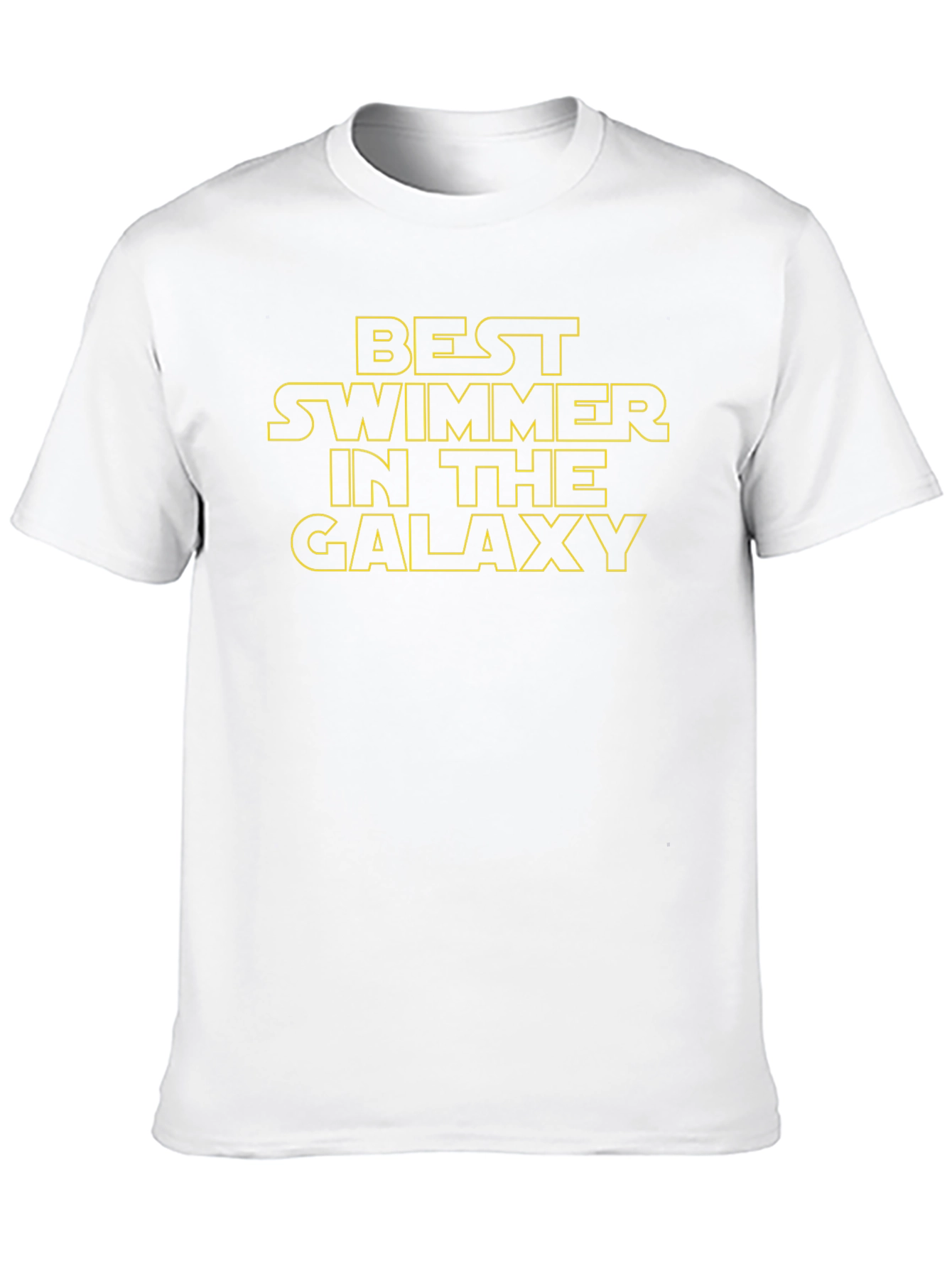 Best Swimmer in the Galaxy Black T-Shirt