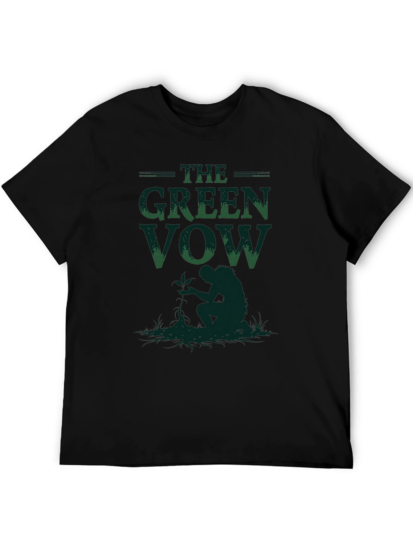 The Green Vow Graphic T-Shirt - Nature Inspired Tee