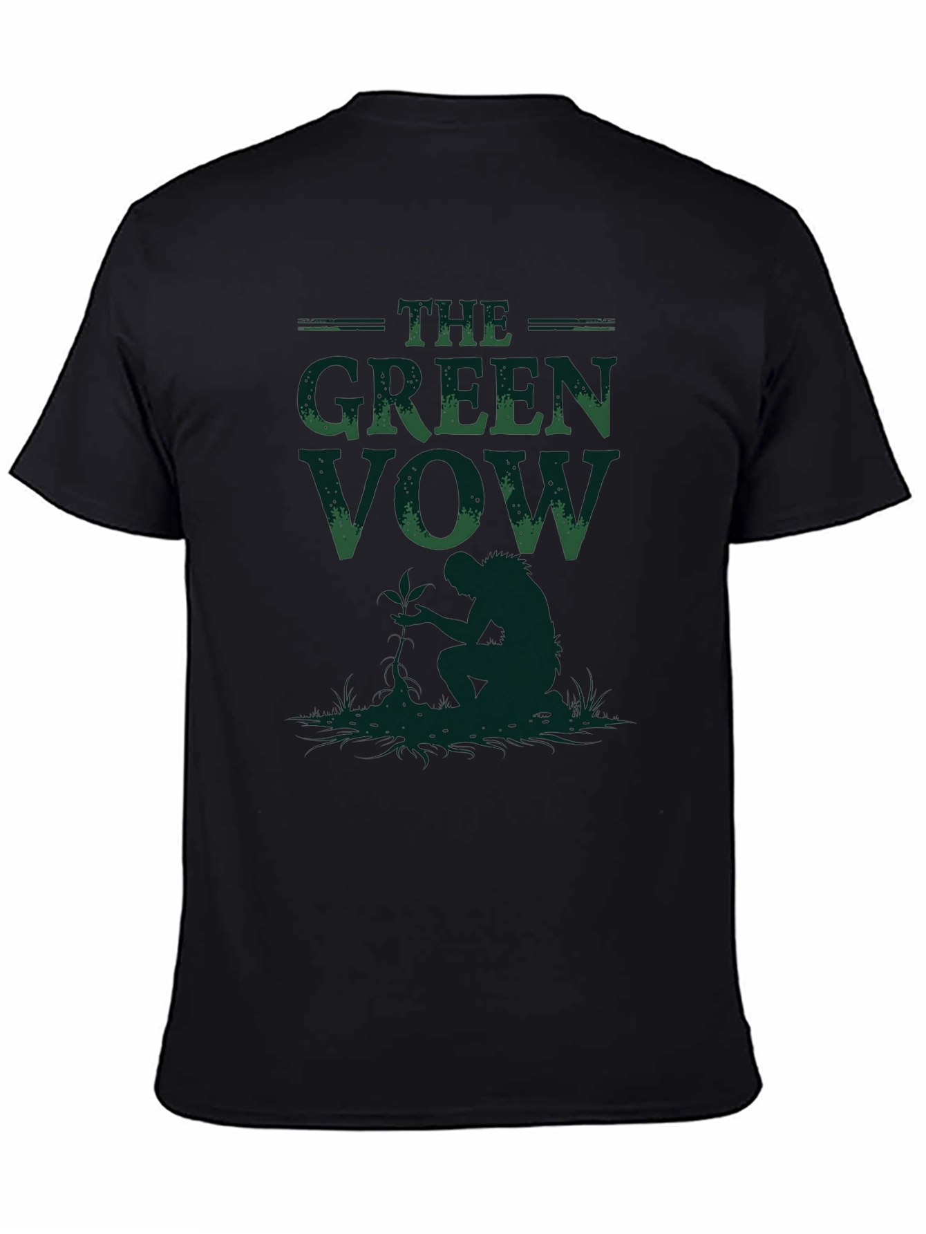 The Green Vow Graphic T-Shirt - Nature Inspired Tee