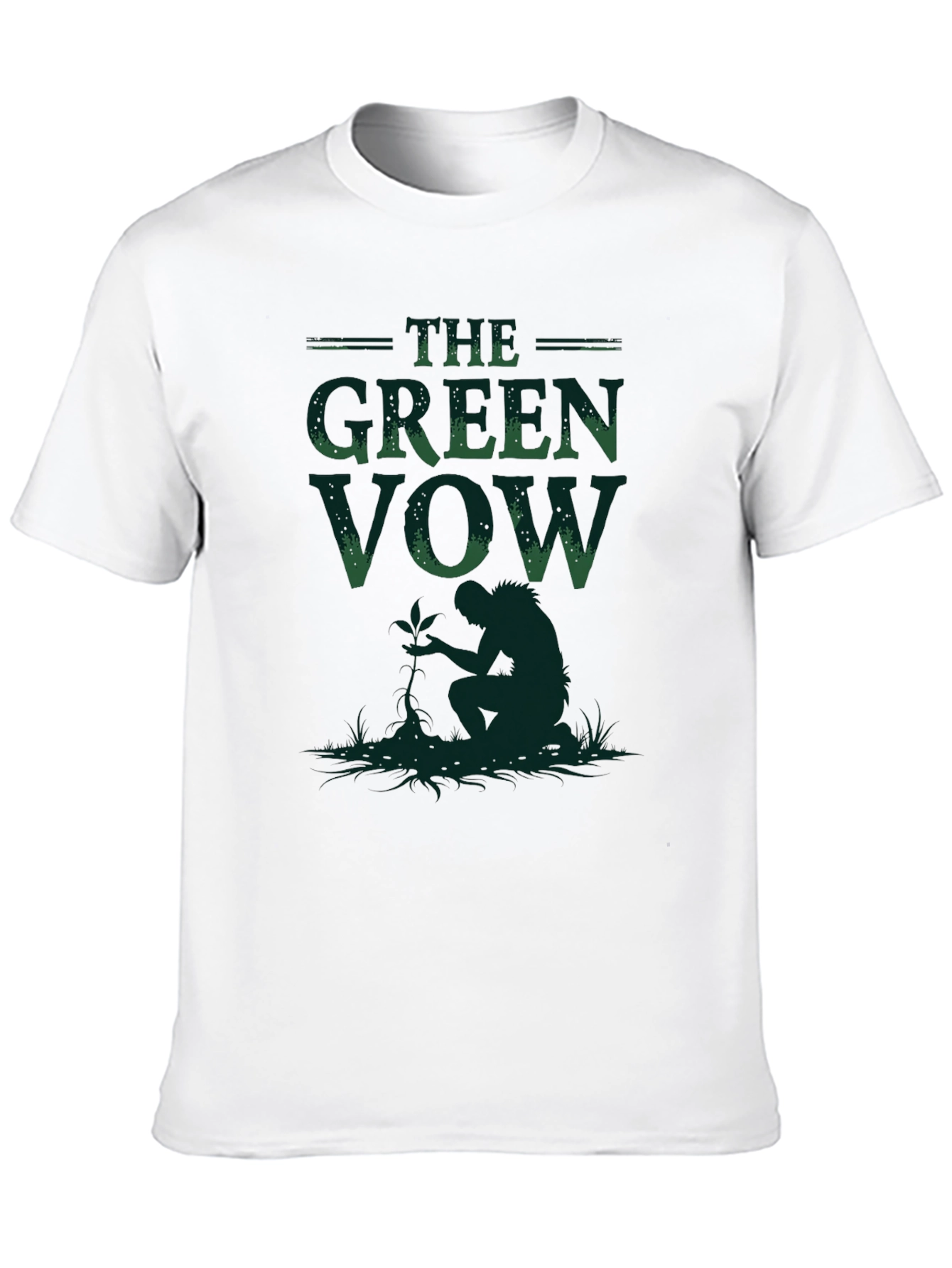 The Green Vow Graphic T-Shirt - Nature Inspired Tee
