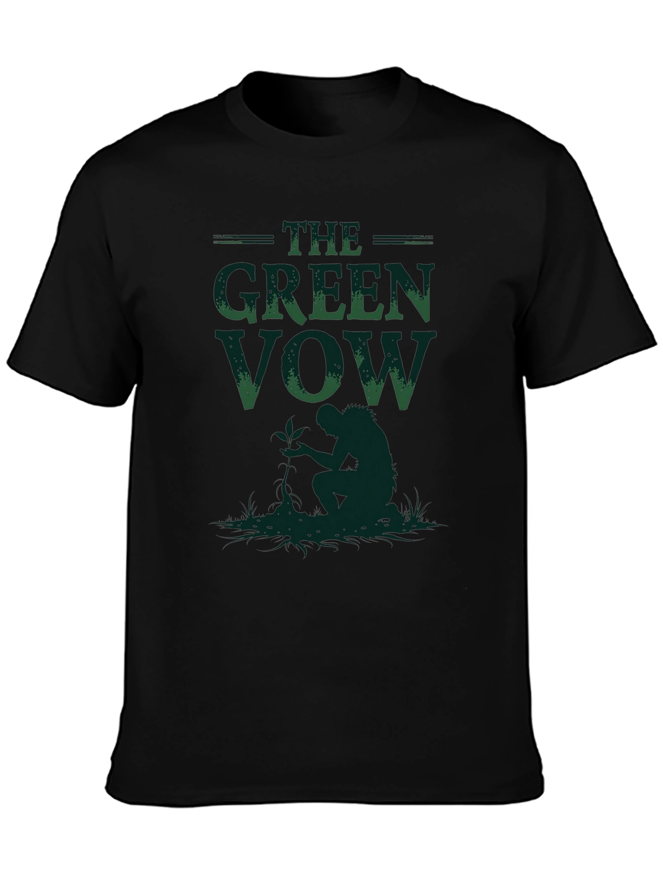 The Green Vow Graphic T-Shirt - Nature Inspired Tee