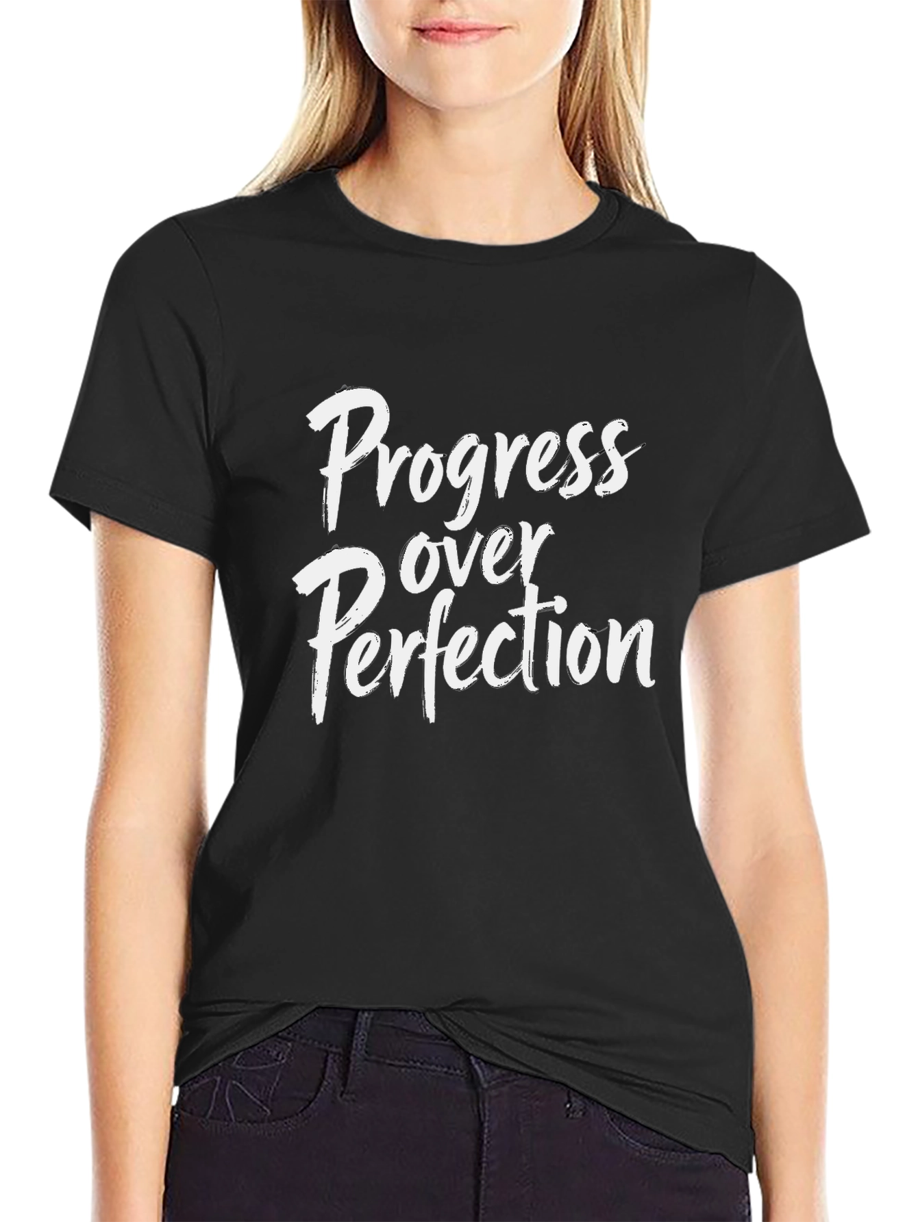Progress Over Perfection Graphic Tee