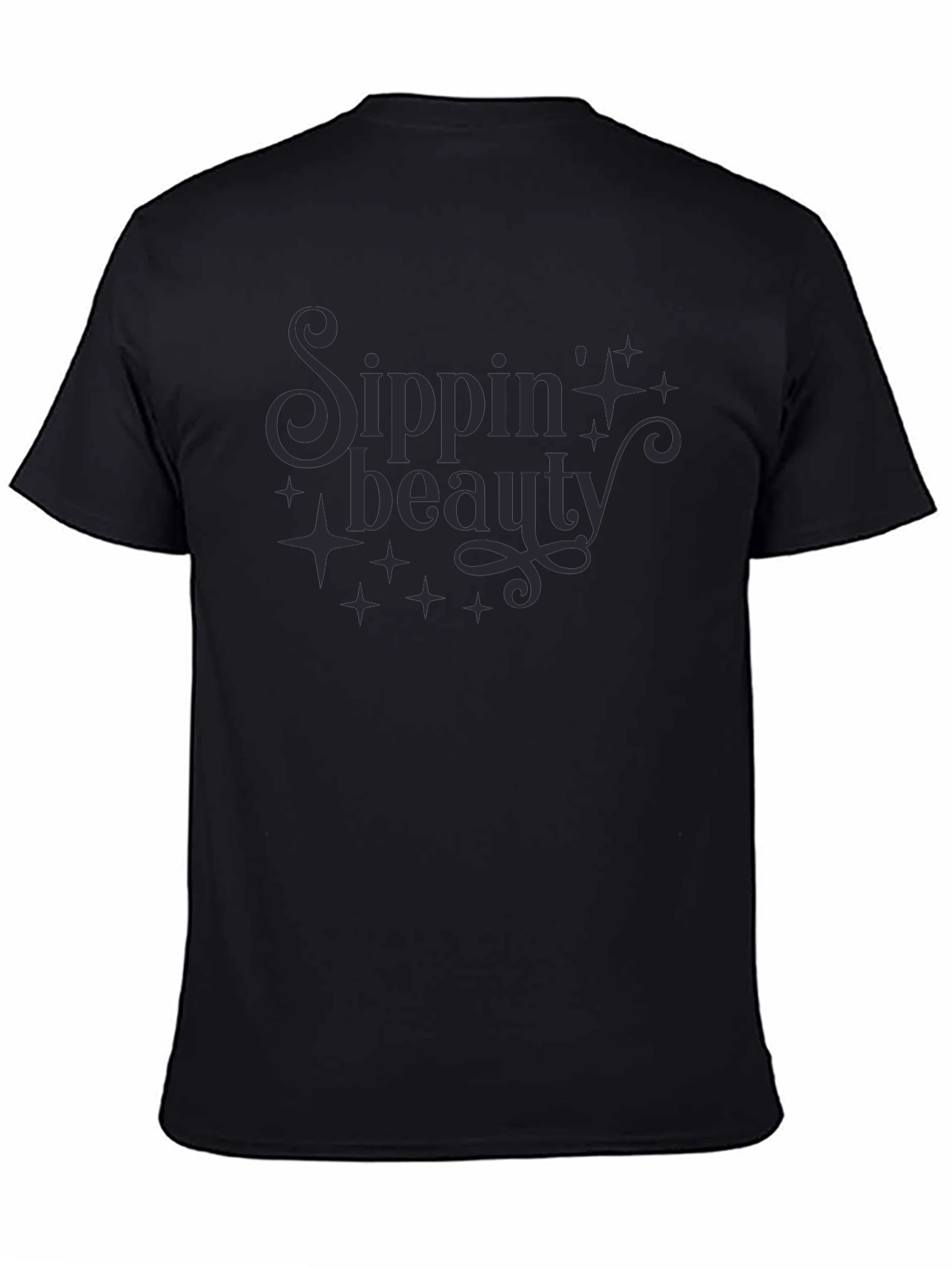 Sippin Beauty Graphic Tee - Stylish Comfort