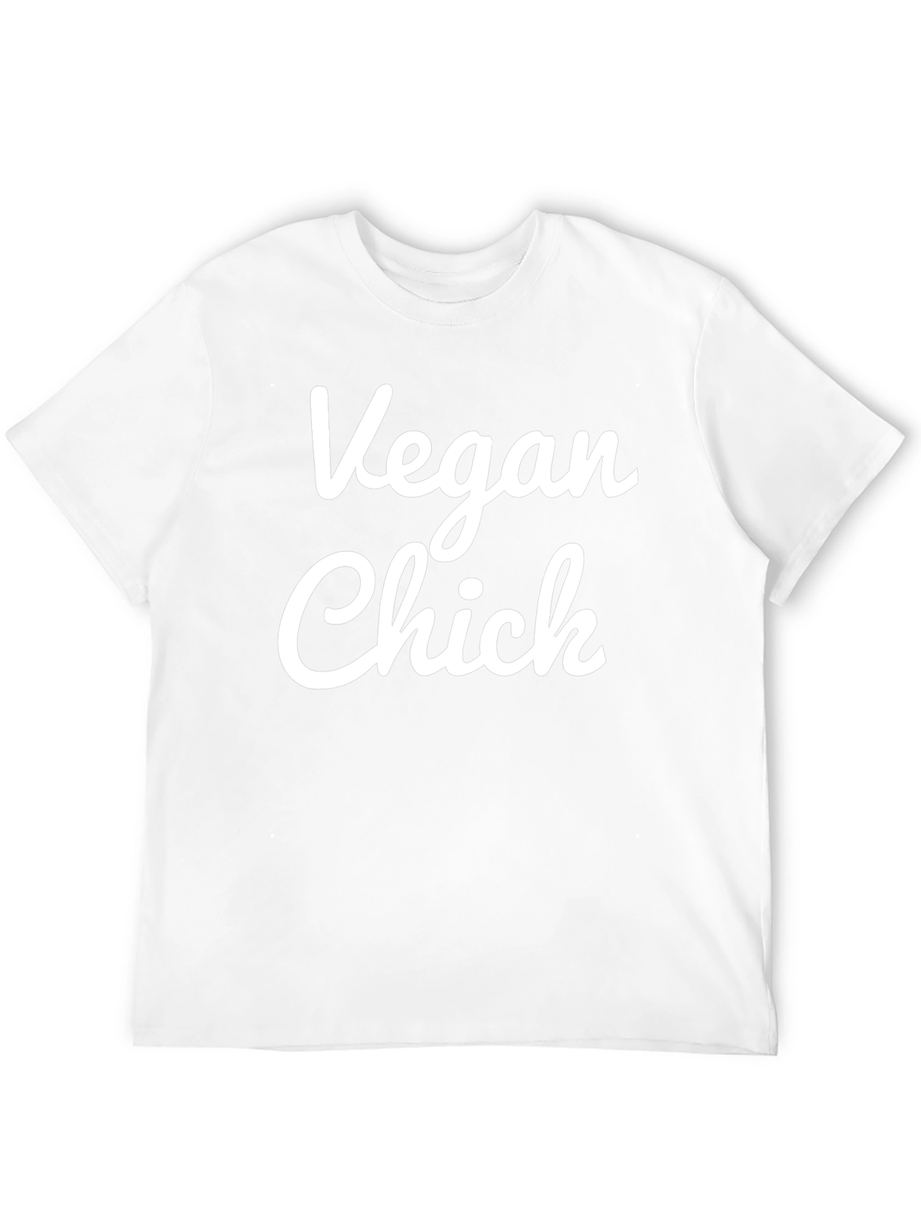 Vegan Chick Black T-Shirt - Animal Lover Tee