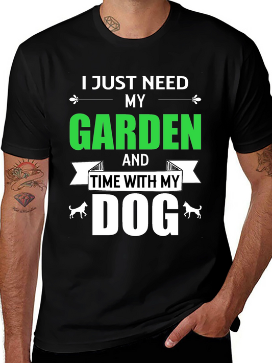 Garden and Dog T-Shirt