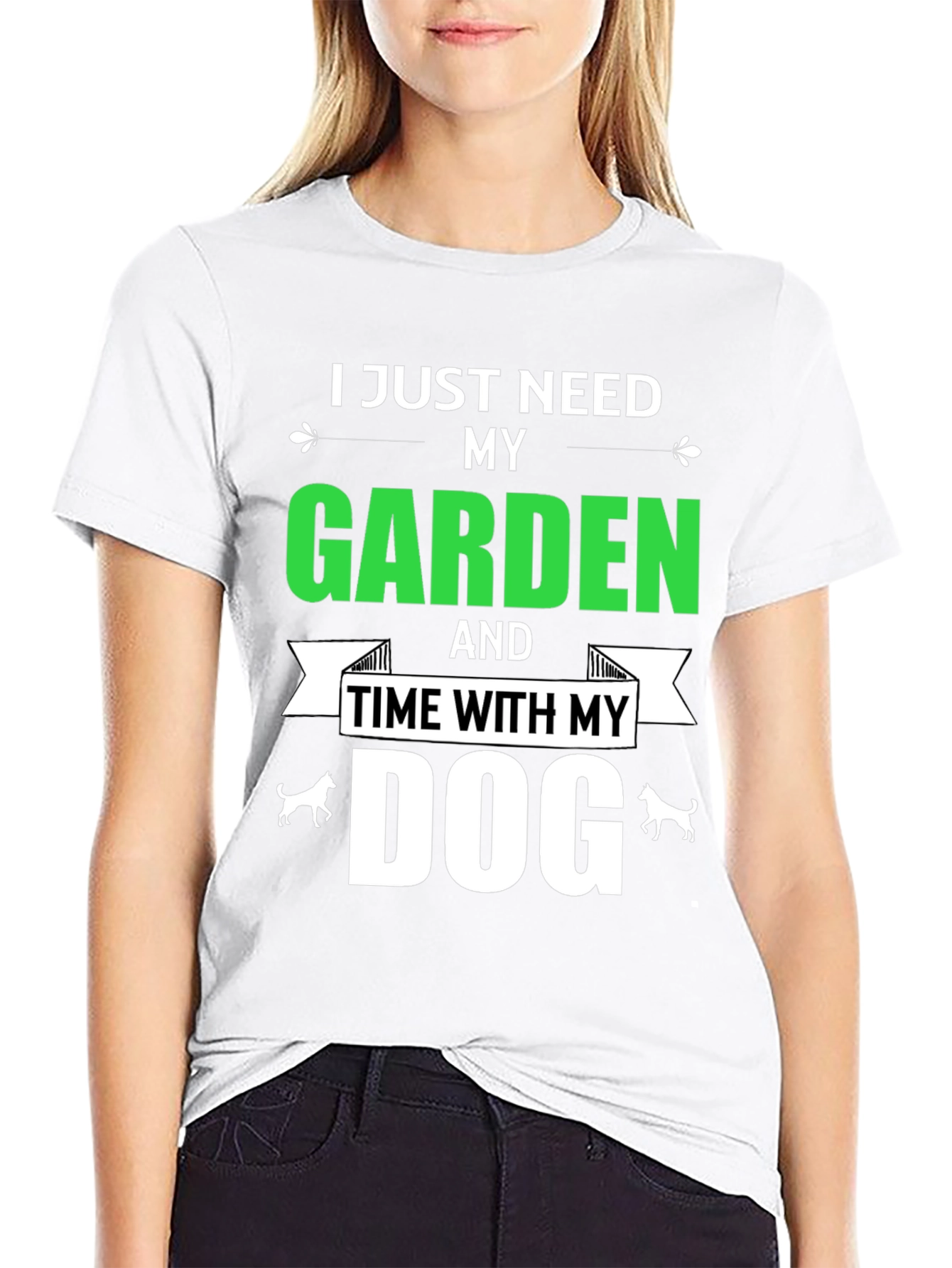 Garden and Dog T-Shirt