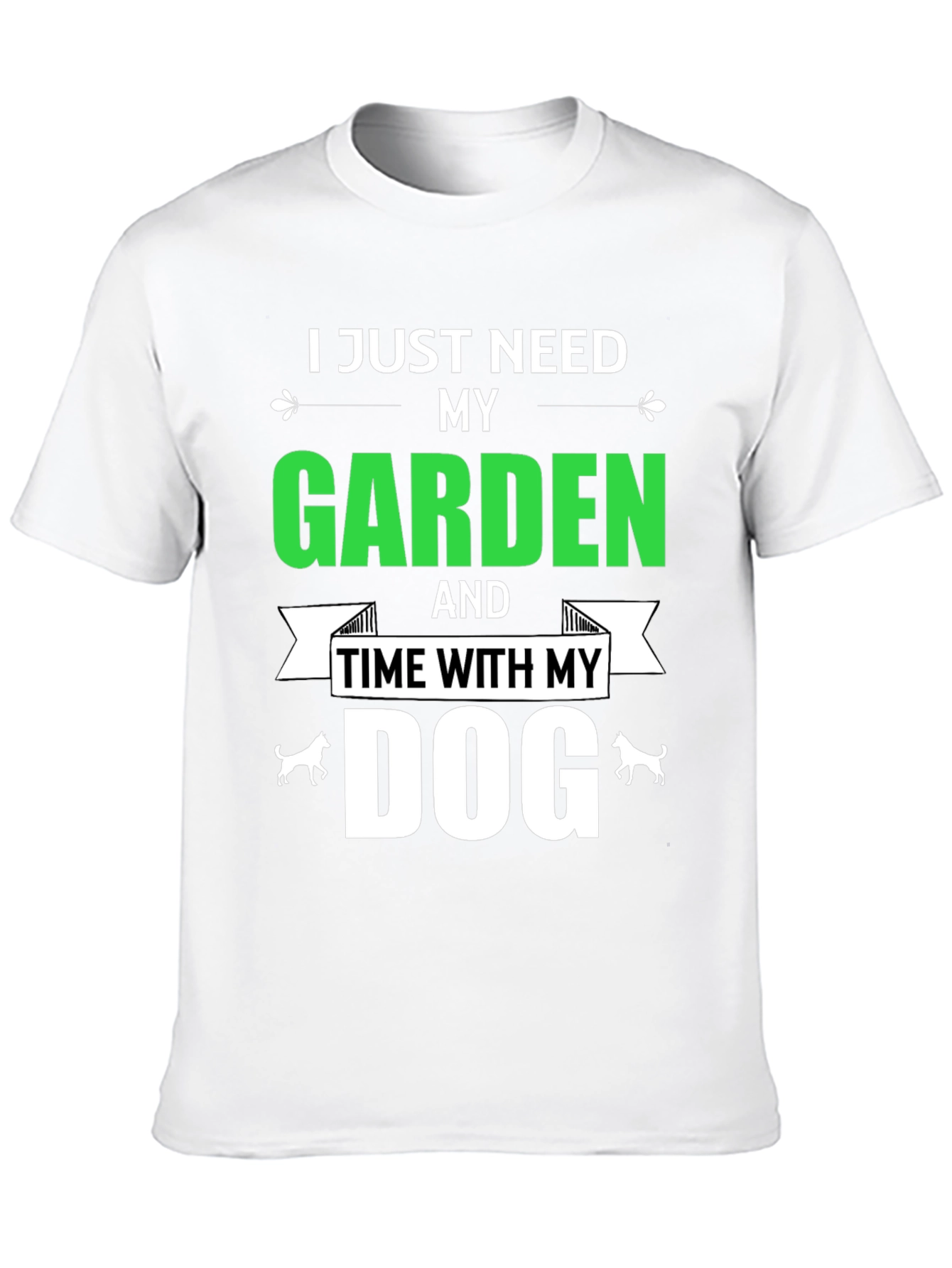 Garden and Dog T-Shirt