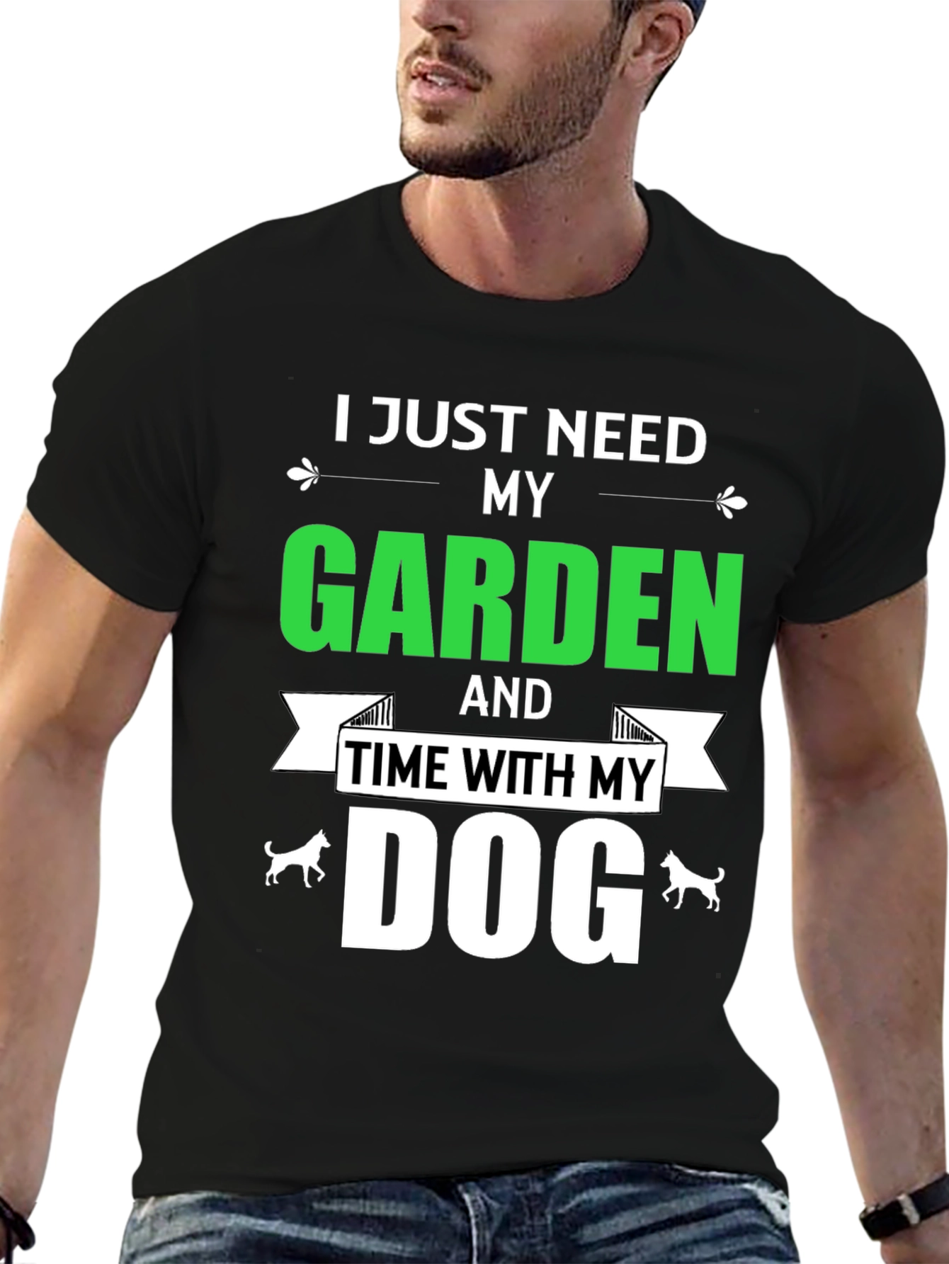 Garden and Dog T-Shirt